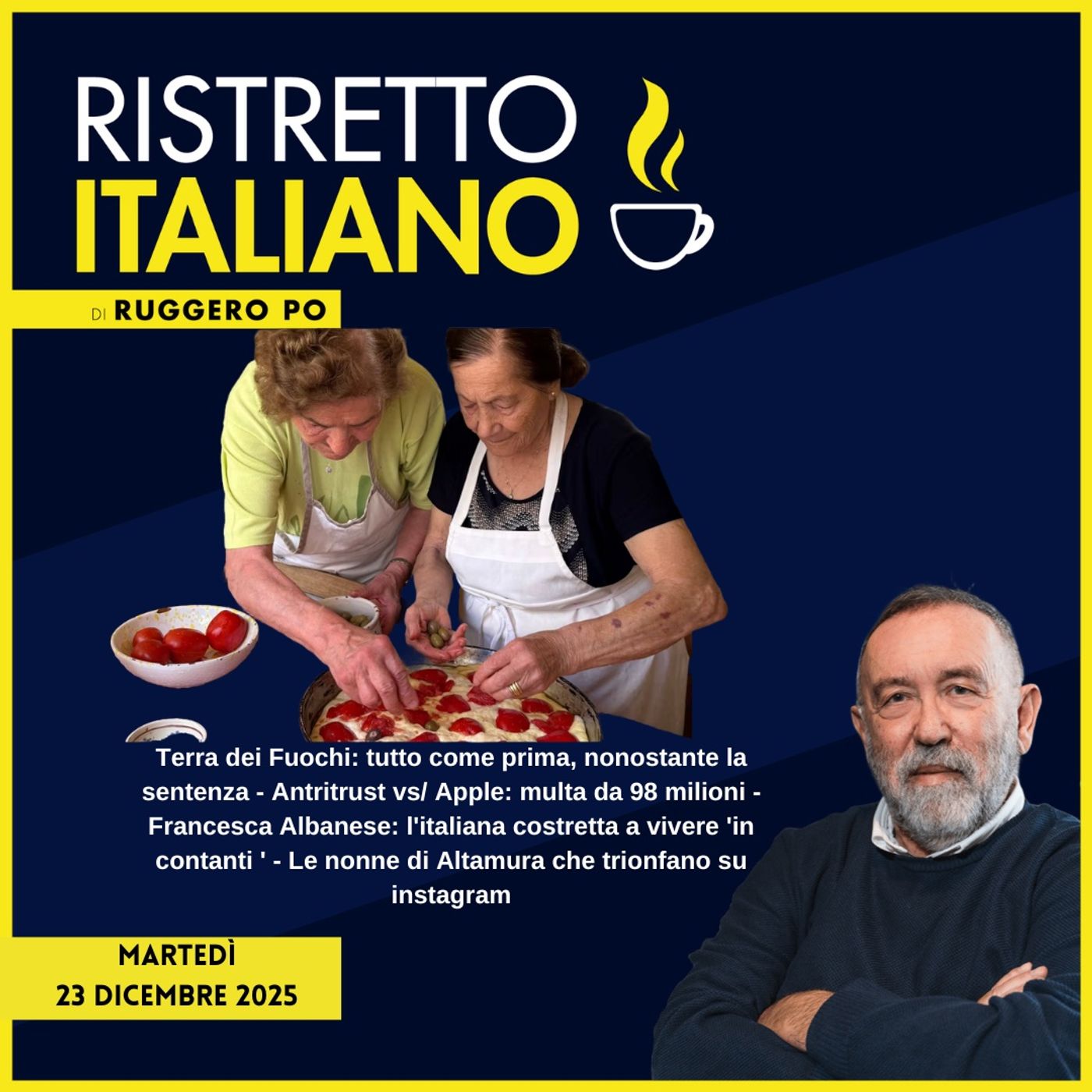 Ristretto Italiano - 23 dicembre 2025 episode artwork