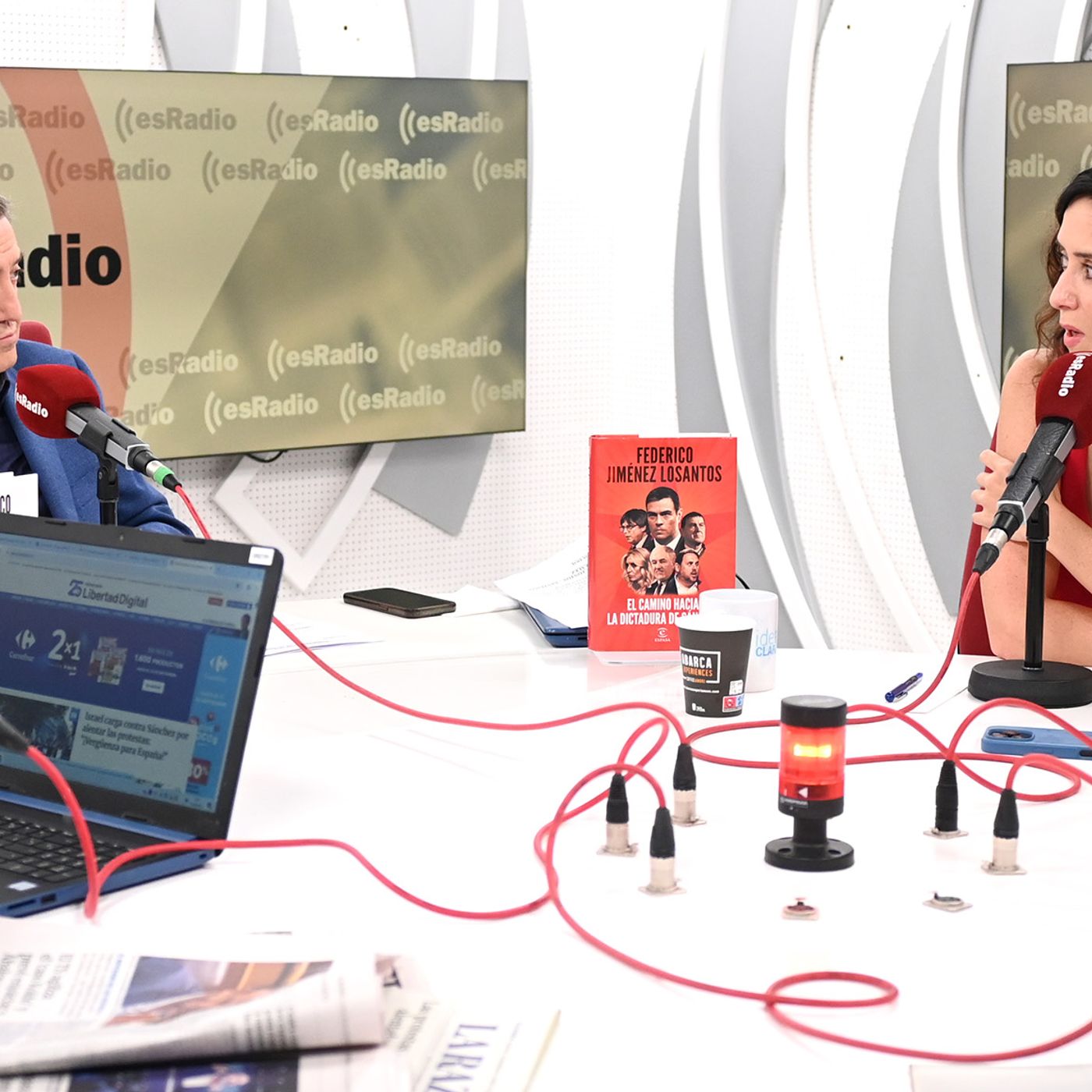 Jiménez Losantos entrevista a Isabel Díaz Ayuso