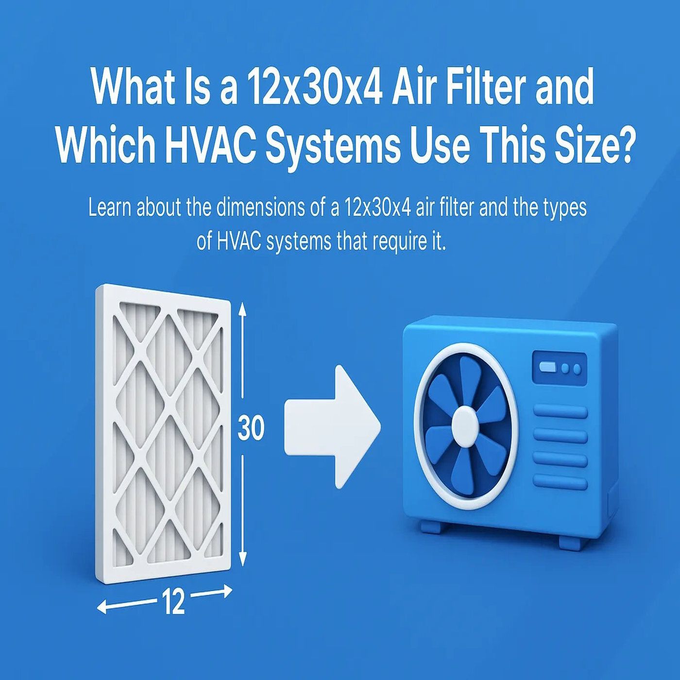 What Is a 12x30x4 Air Filter and Which HVAC Systems Use This Size? episode artwork