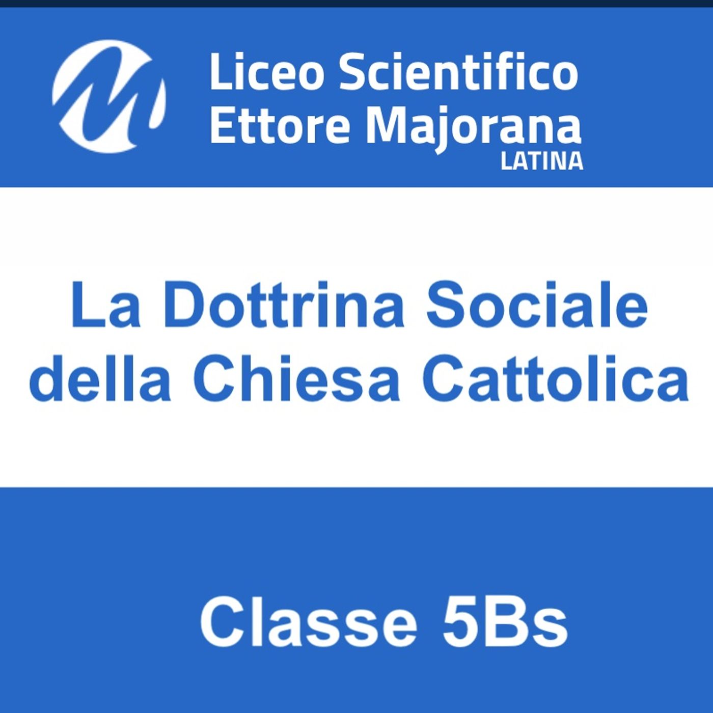5Bs Dottrina Sociale cover art