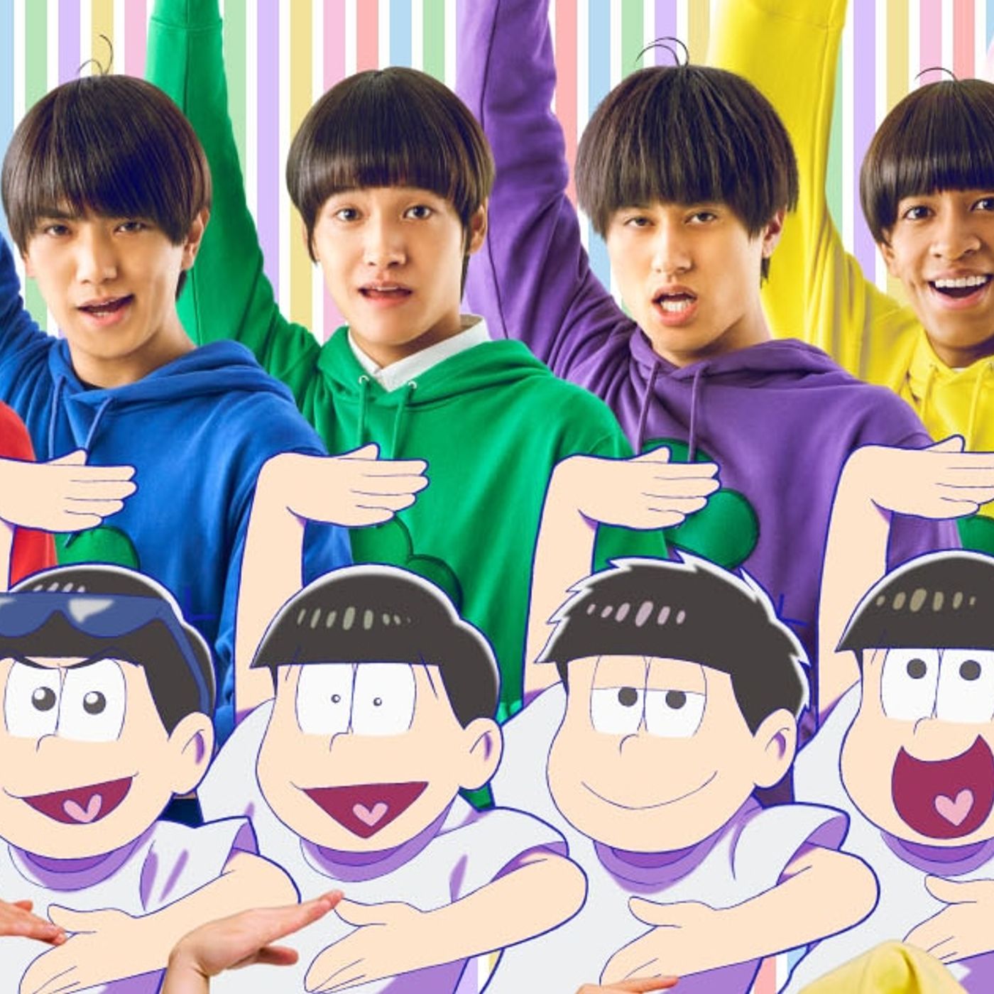 「おそ松さん」6つ子の誕生日にアニメ×映画×舞台の“全松”そろって「シェーーーーーー!!!!!!」 - 音楽ナタリー episode artwork