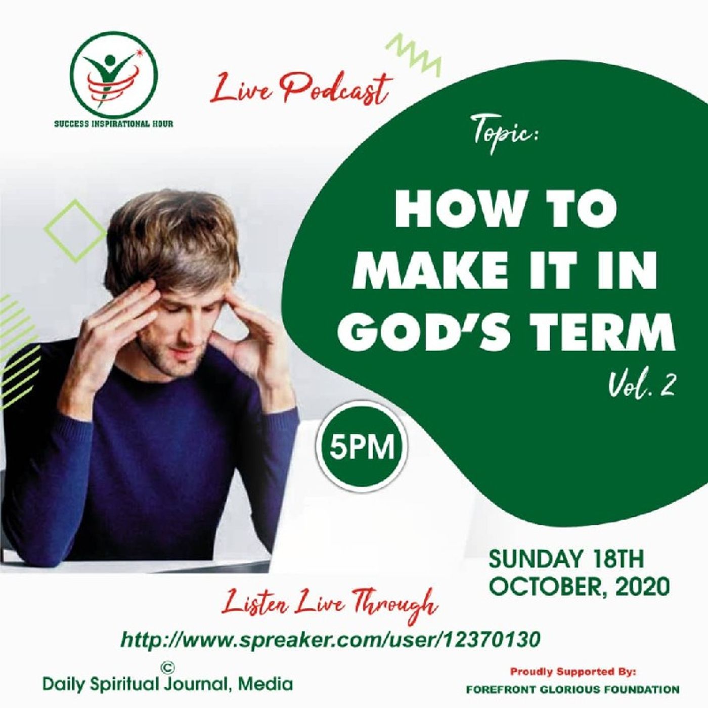 HOW TO MAKE IT IN GOD'S TERM, Vol. 2 episode artwork