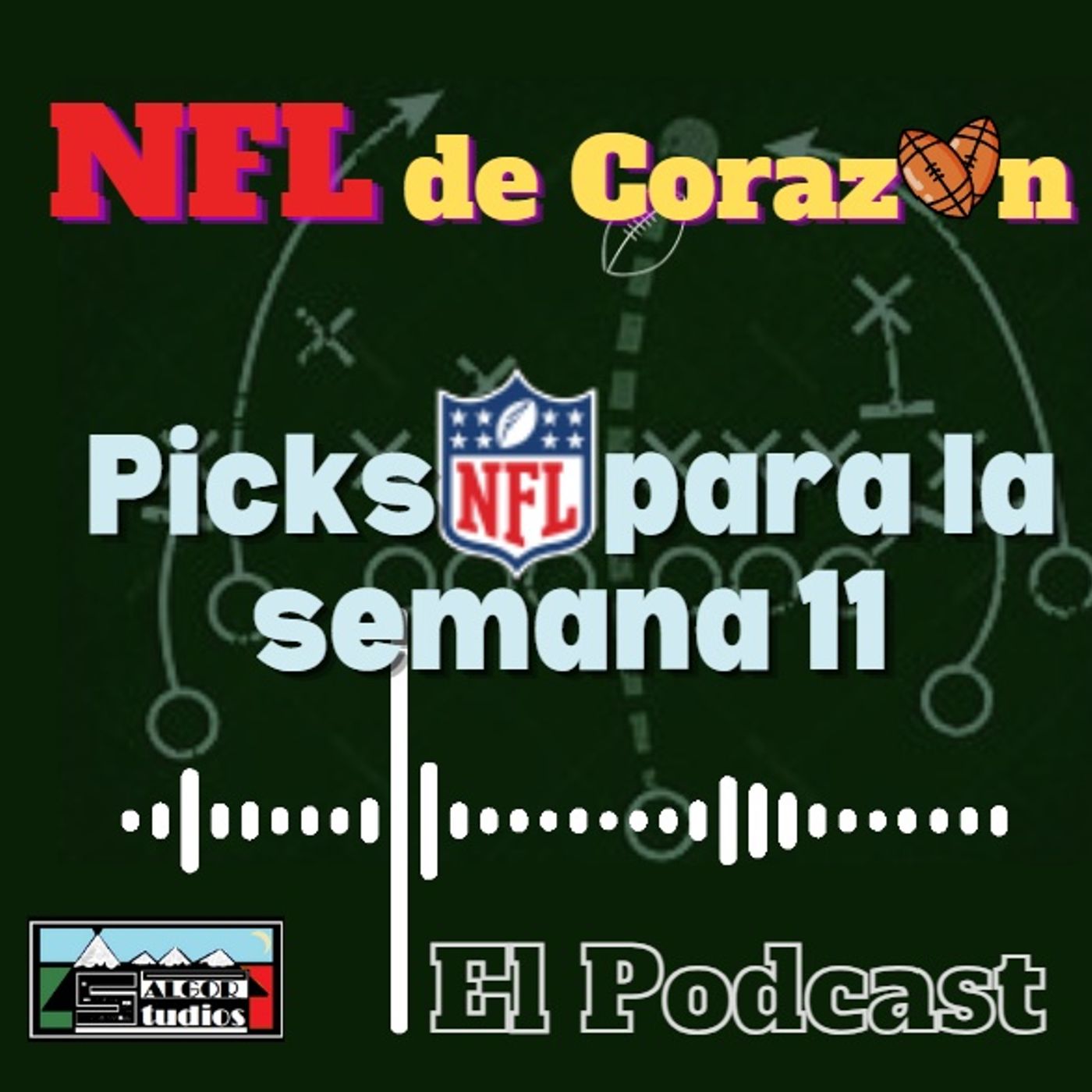 Portada de NFLocos de Corazon Podcast