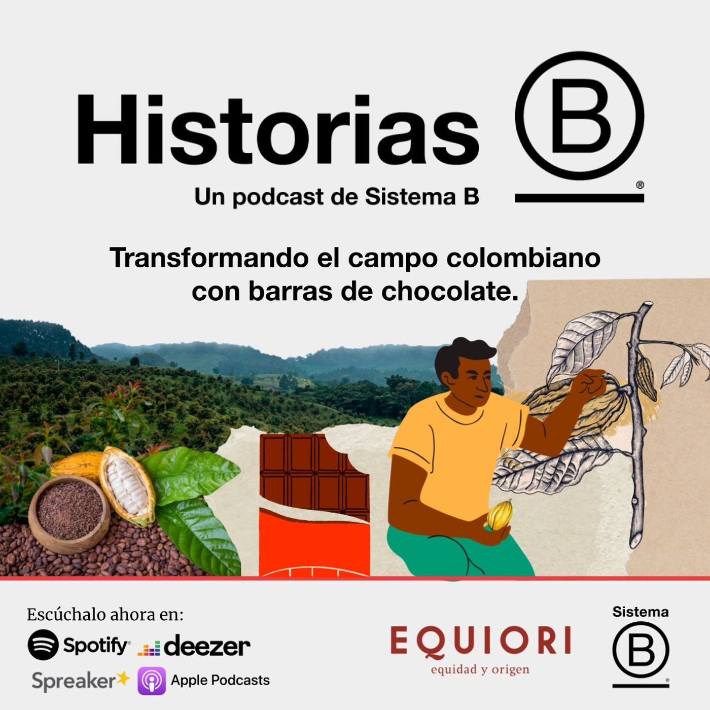 Equiori: Transformando el campo colombiano con barras de chocolate