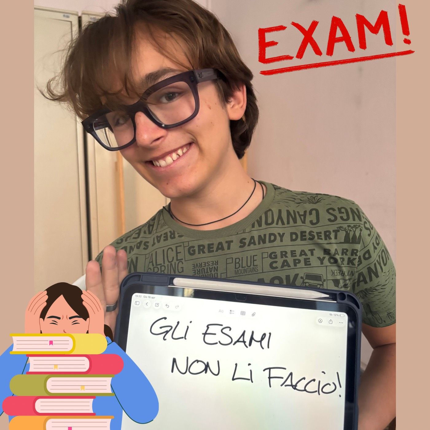 #Tradate Mamma, gli esami non li faccio!