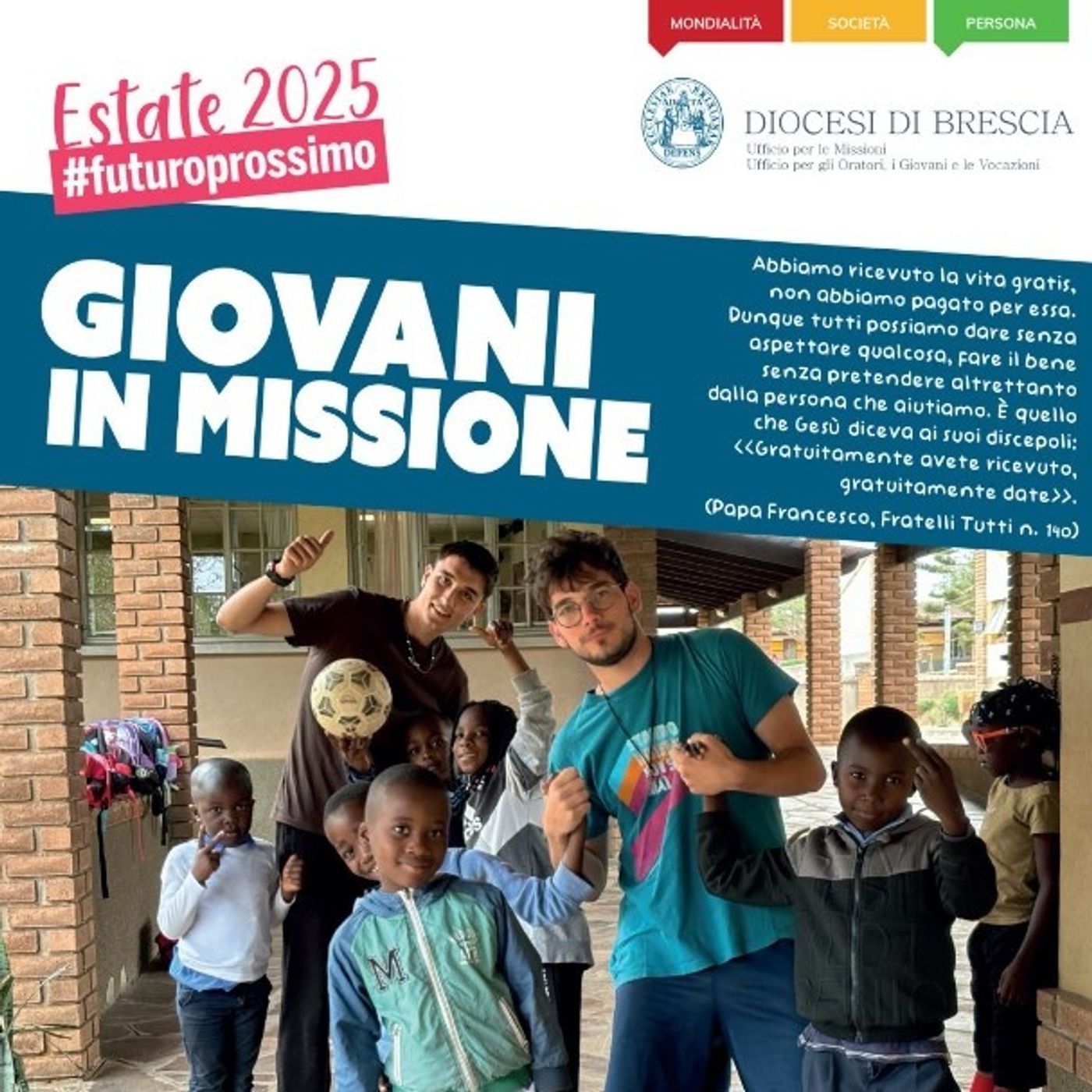 "Giovani in Missione", al via le iscrizioni: intervista ad Andrea Burato  -  17 ottobre 2024 episode artwork