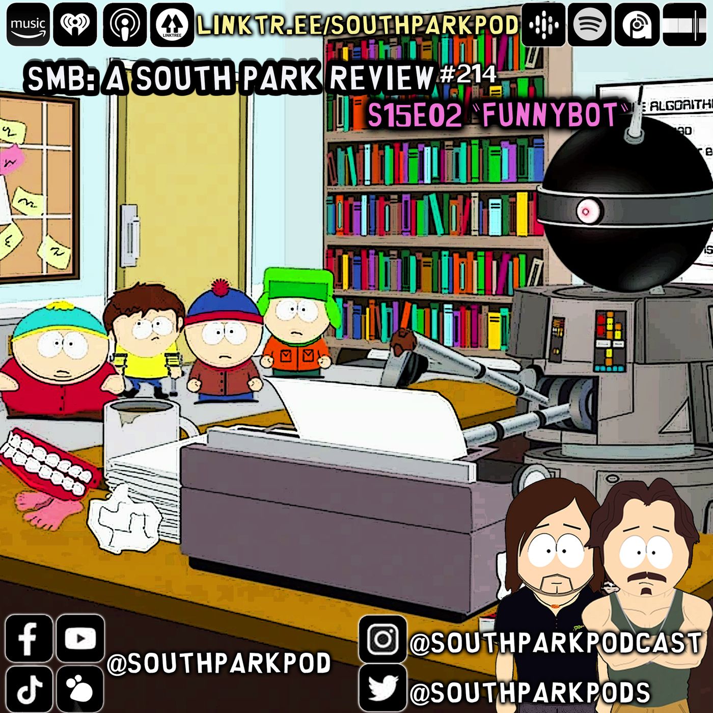 SMB #214 - S15E2 Funny Bot -  "AWKWARD!"