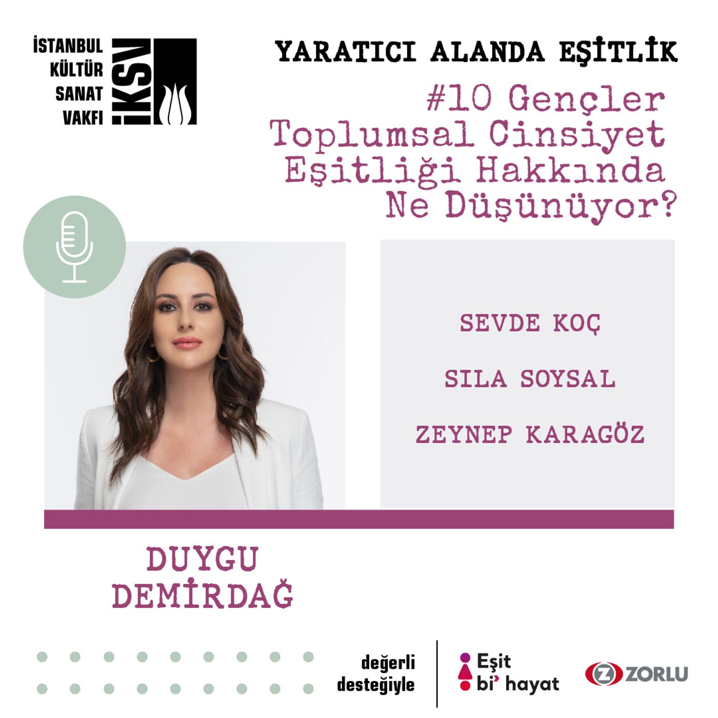 Yaratıcı Alanda Eşitlik