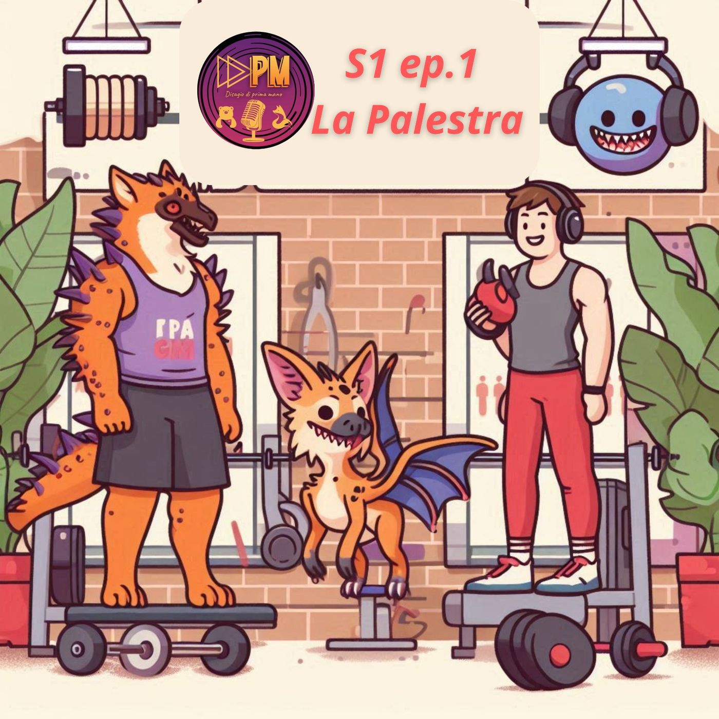 01 La Palestra - Disagio di Prima Mano - DDPM episode artwork