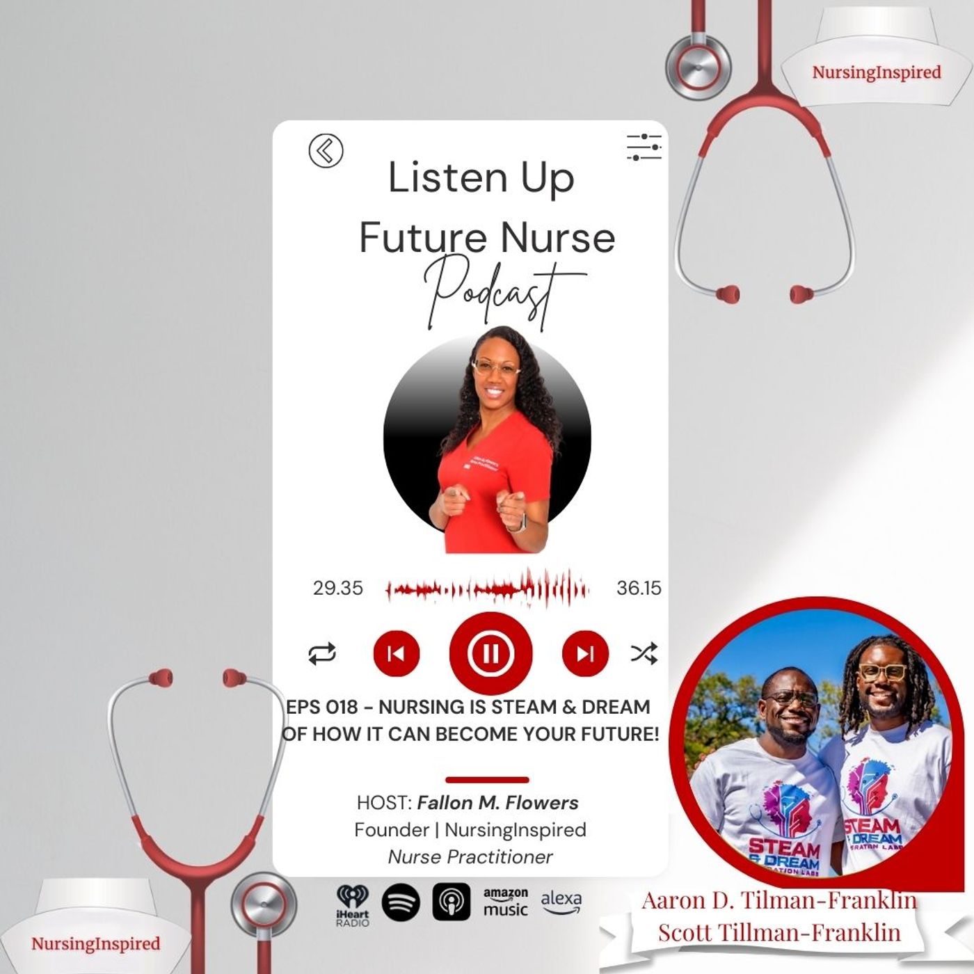 Listen Up Future Nurse podcast cover