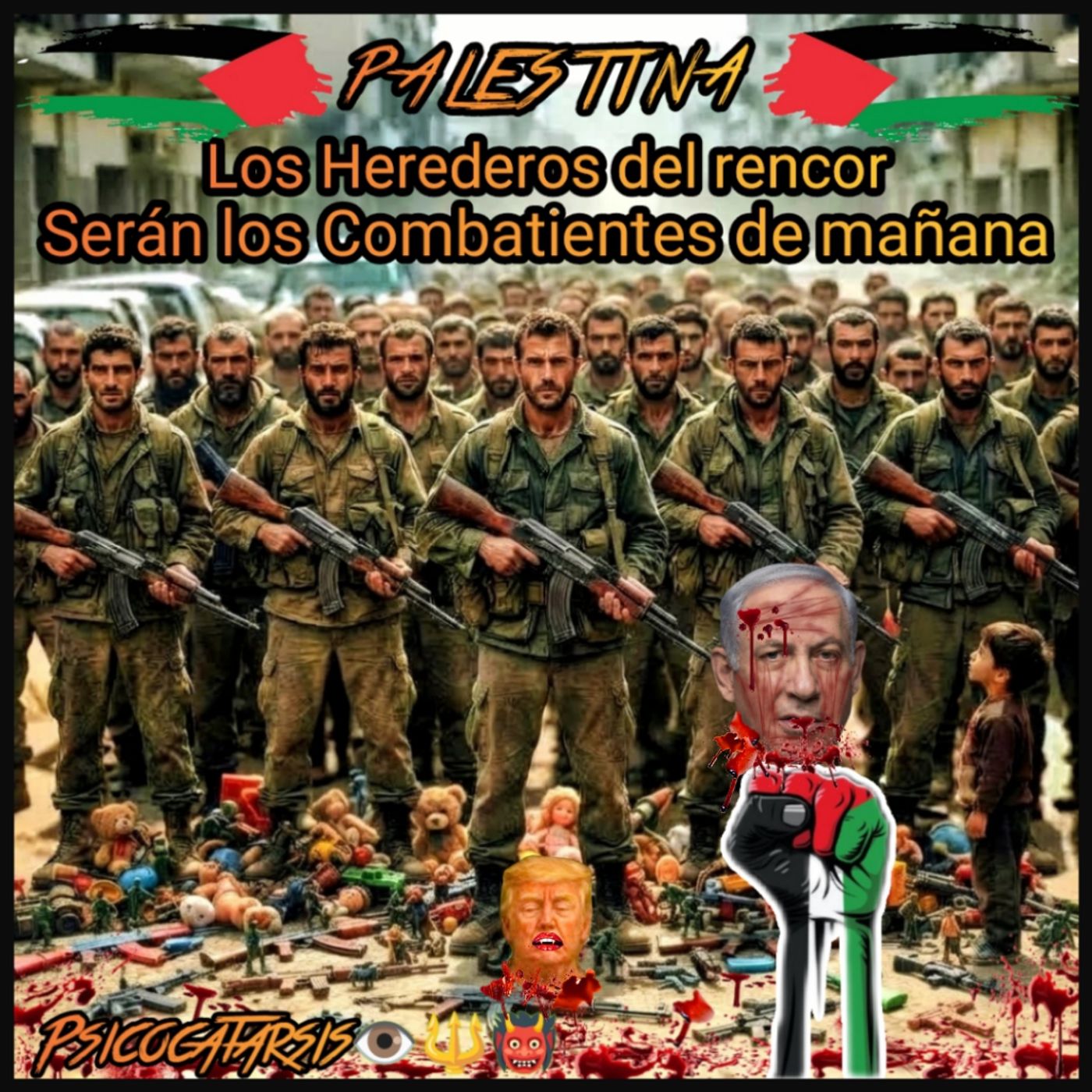GENOCIDIO de PALESTINA perpetrado por ISRAEL Y E.U, EL SIONISMO y HAMÁ episode artwork