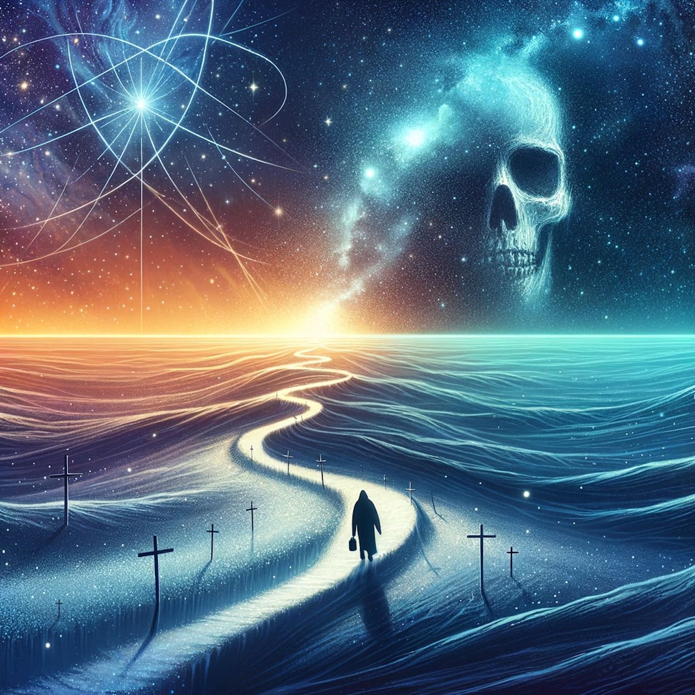 "Death is a universal truth, but the meaning of life is a personal journey." episode artwork