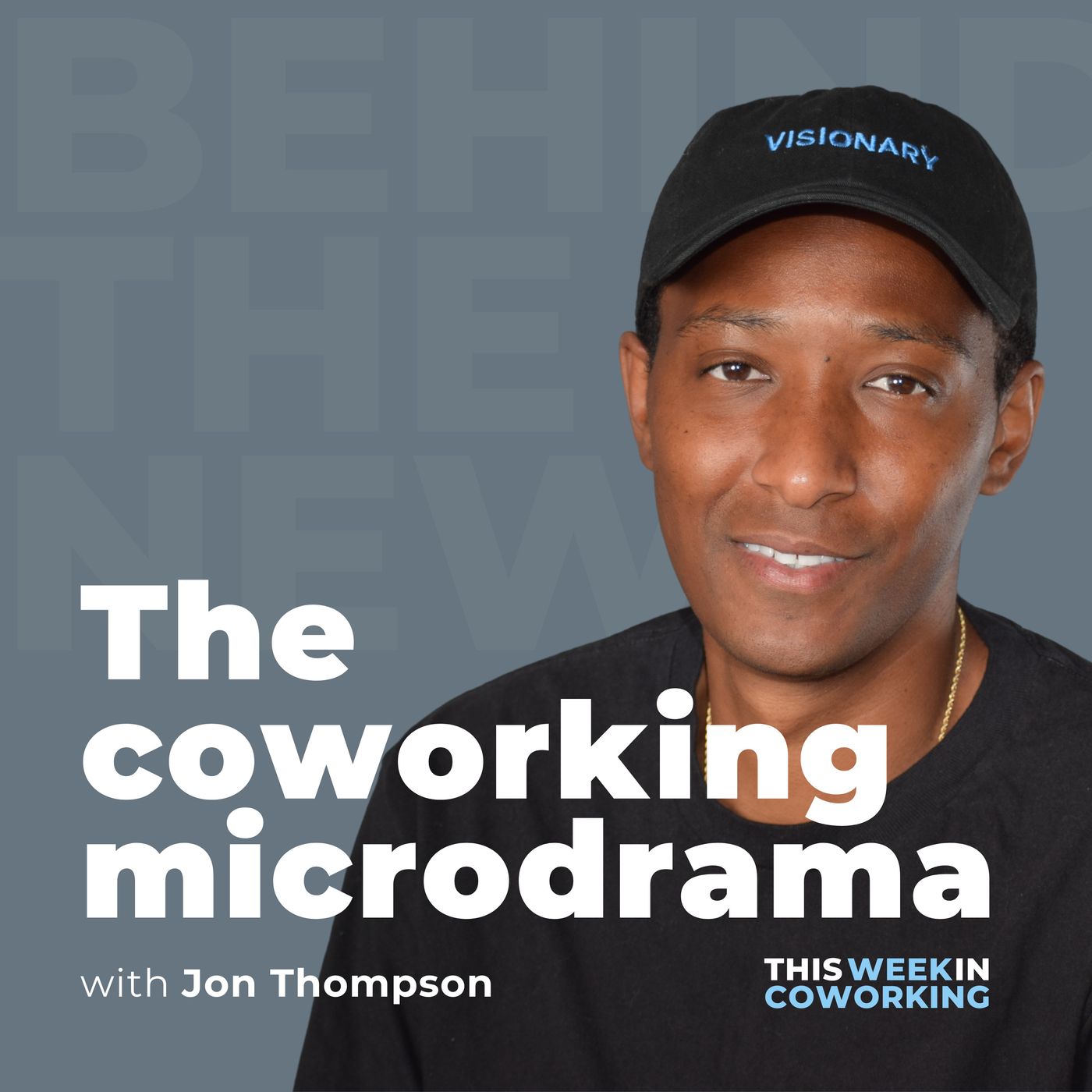 Jon Thompson on creating “Coworking,” a microdrama shot in a real coworking space episode artwork