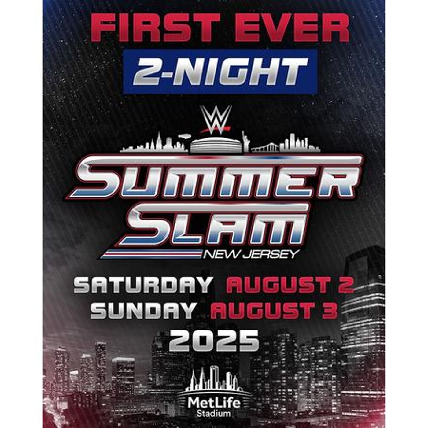 WWE SummerSlam Will Be A Two-Night Event In New Jersey episode artwork