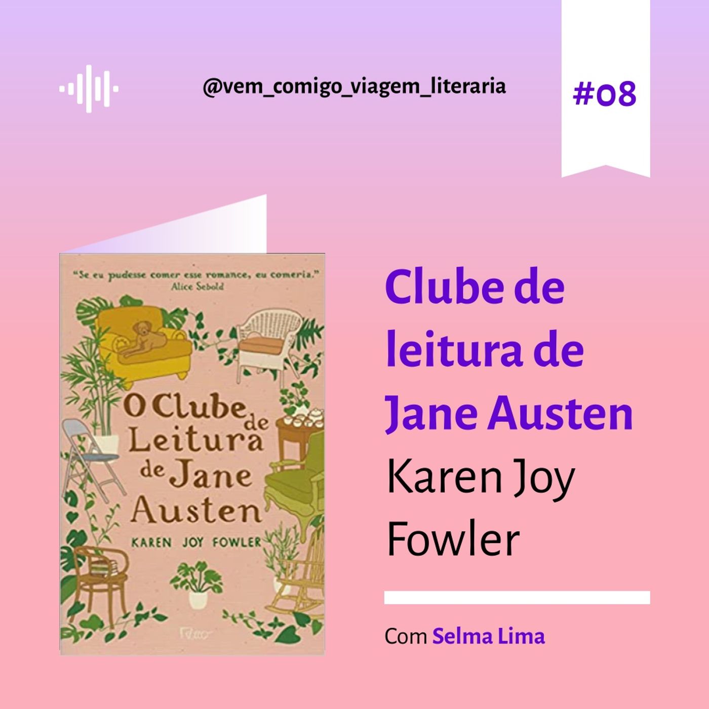 Vem comigo: uma viagem literária