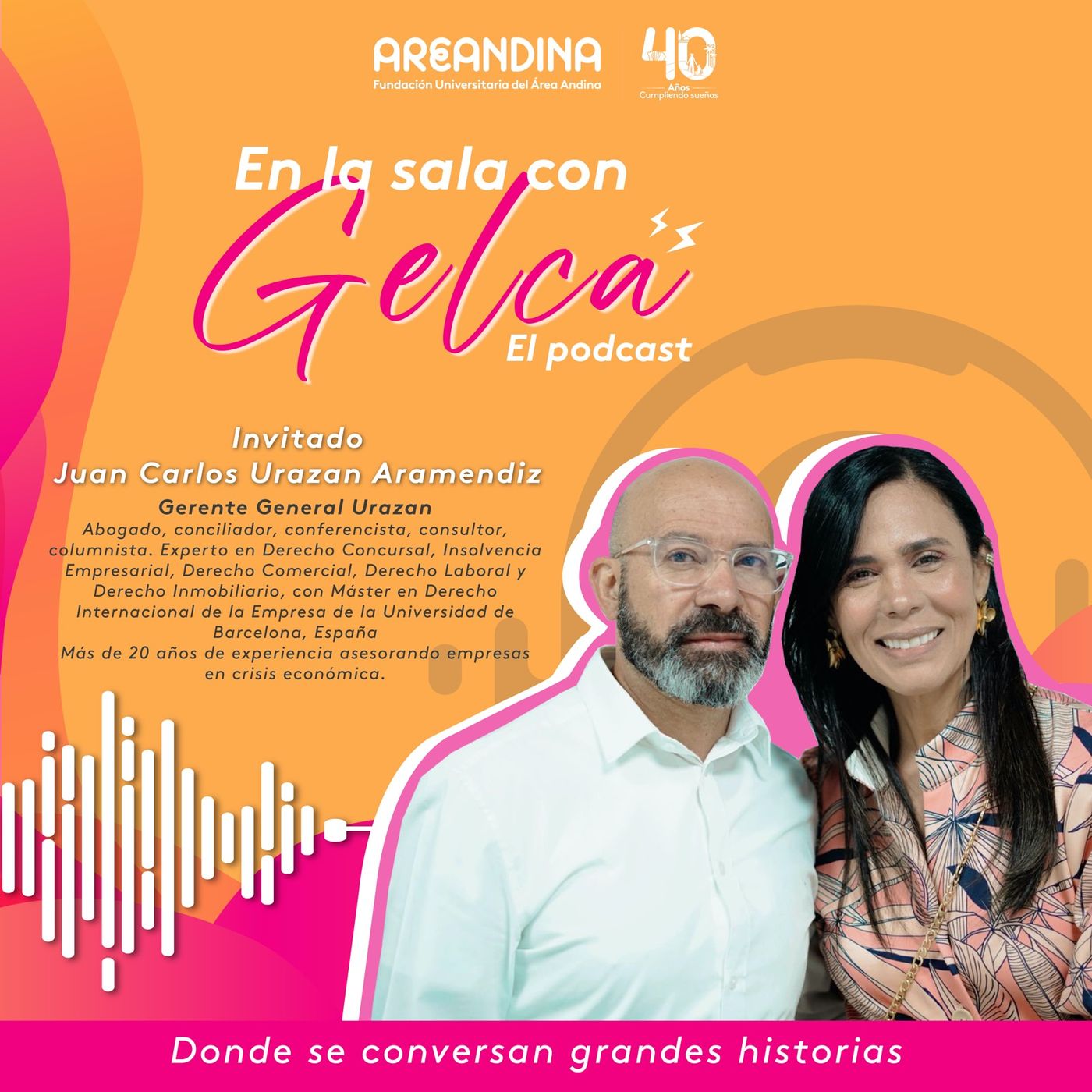 Juan Carlos Urazán en la sala con Gelca episode artwork