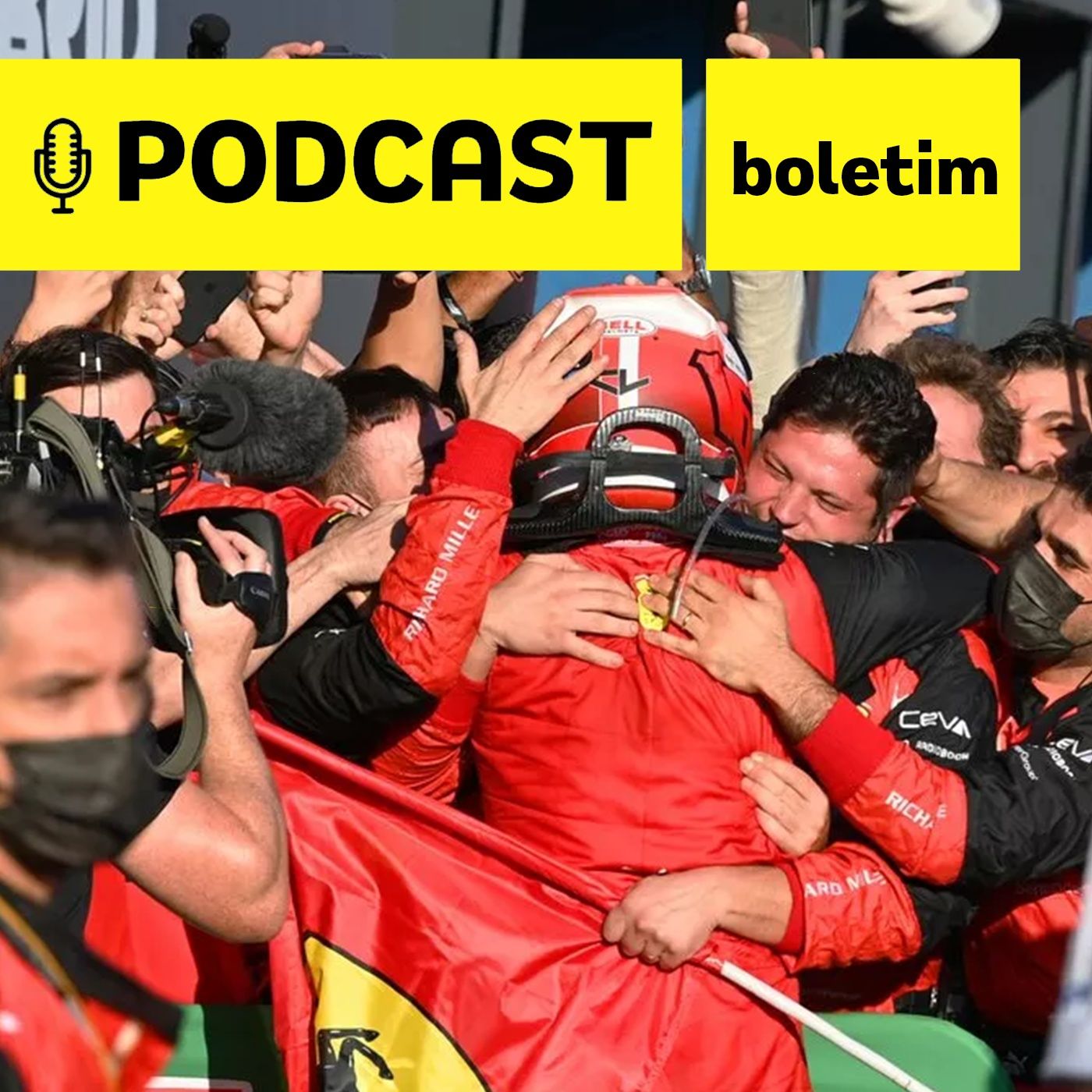Podcast Boletim - Leclerc passeia, Verstappen quebra e Russell é pódio na Austrália episode artwork