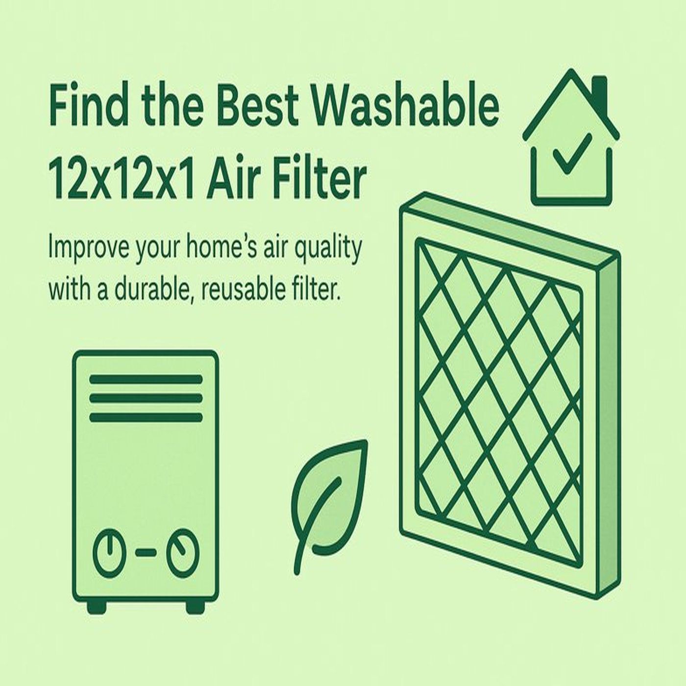 Discover the Best Washable 12x12x1 Air Conditioning and Furnace Filter for Cleaner, Healthier Air at Home episode artwork