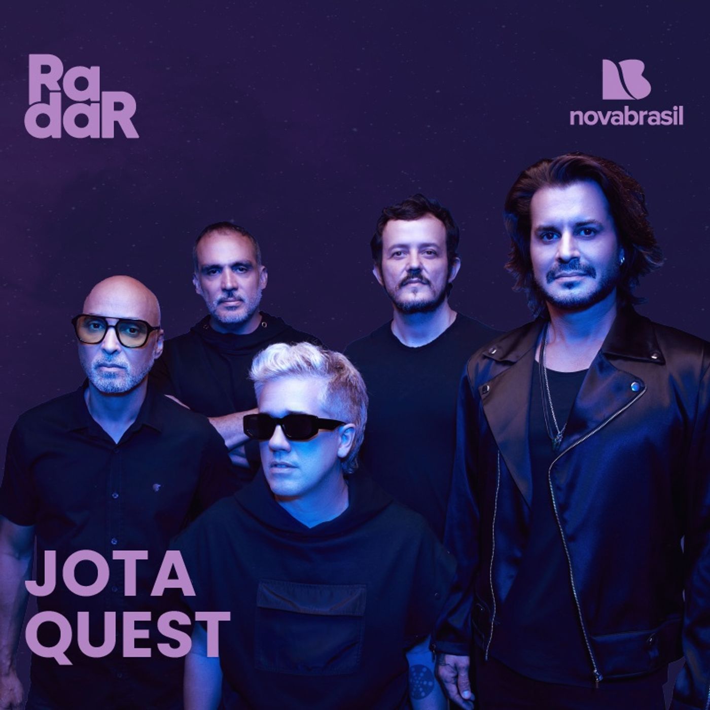 Rogério Flausino, vocalista do Jota Quest, no RadarCast episode artwork