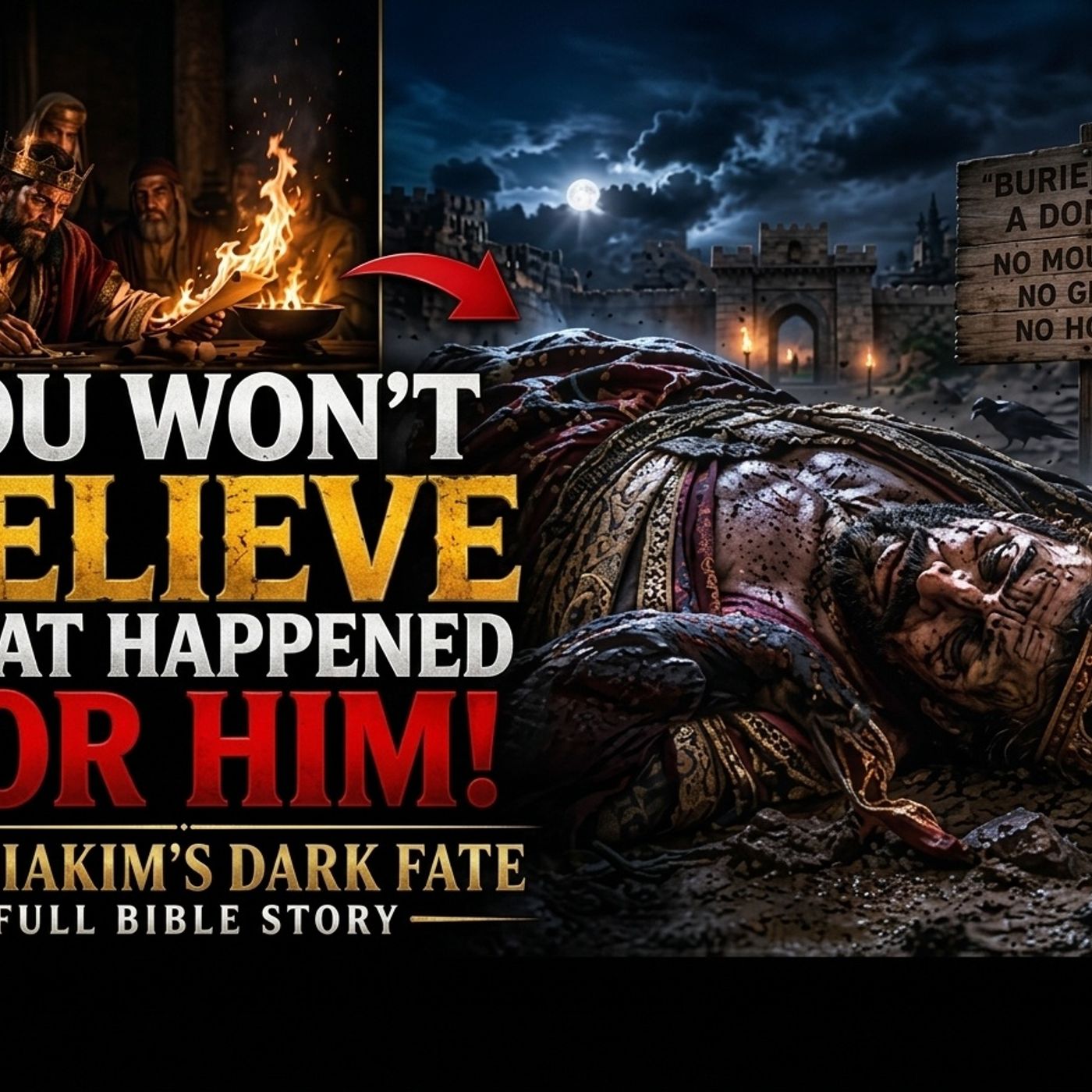 The DARK FATE of Jehoiakim The King Who BURNED God’s Word 📜 FULL MOVIE - Lost Bible Stories episode artwork