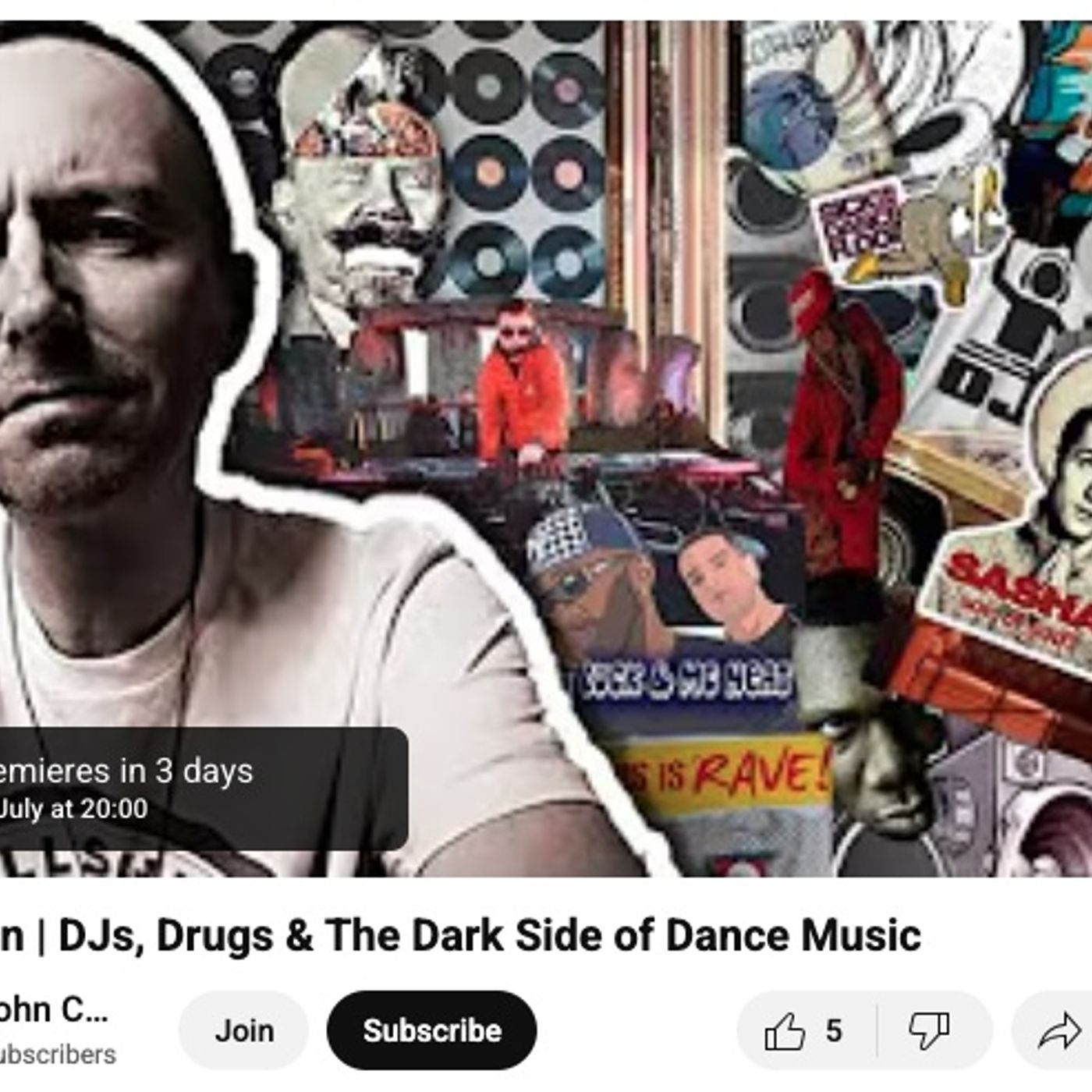 DJs, Drugs & Dance Music - Mark Devlin Guests on the John Cooper Show, Summer 2025