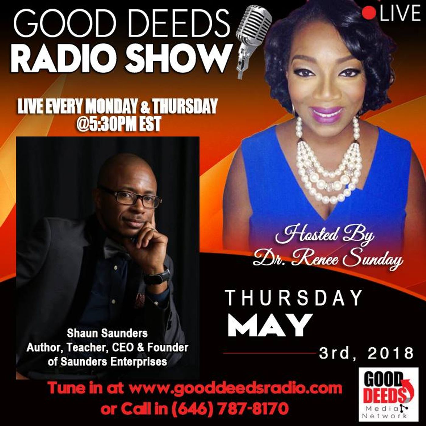 Dr. Renee Sunday\'s show