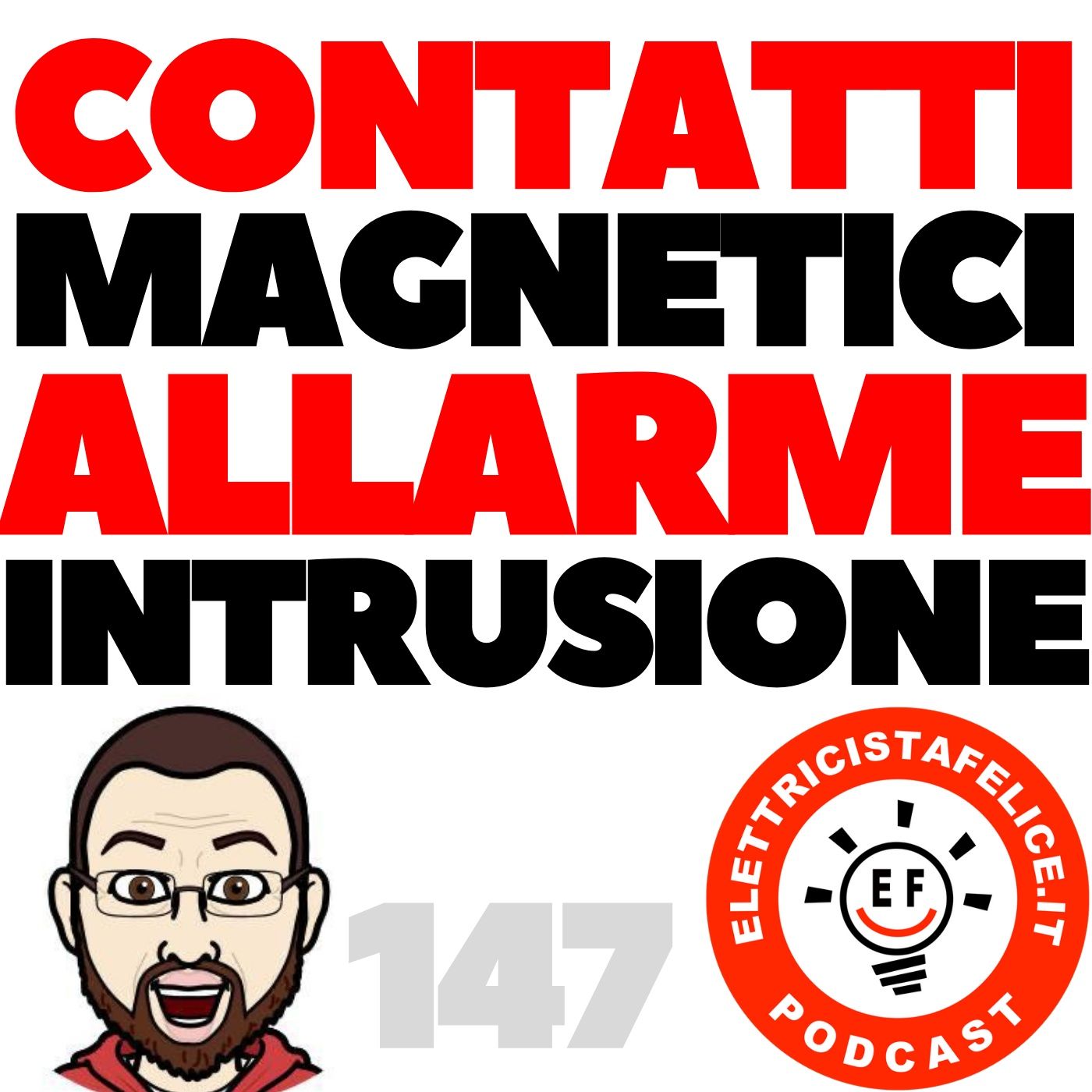 147 Contatti magnetici allarme intrusione