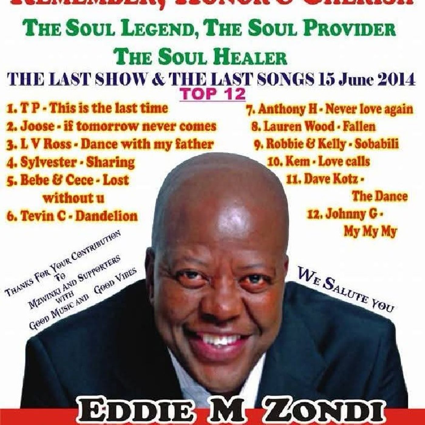 Just nje…Makgotso M💋 Thank you @lerato_laveenahThe Legend Eddie Zondi... Always be remembered...At this point we're running out of ways to episode artwork