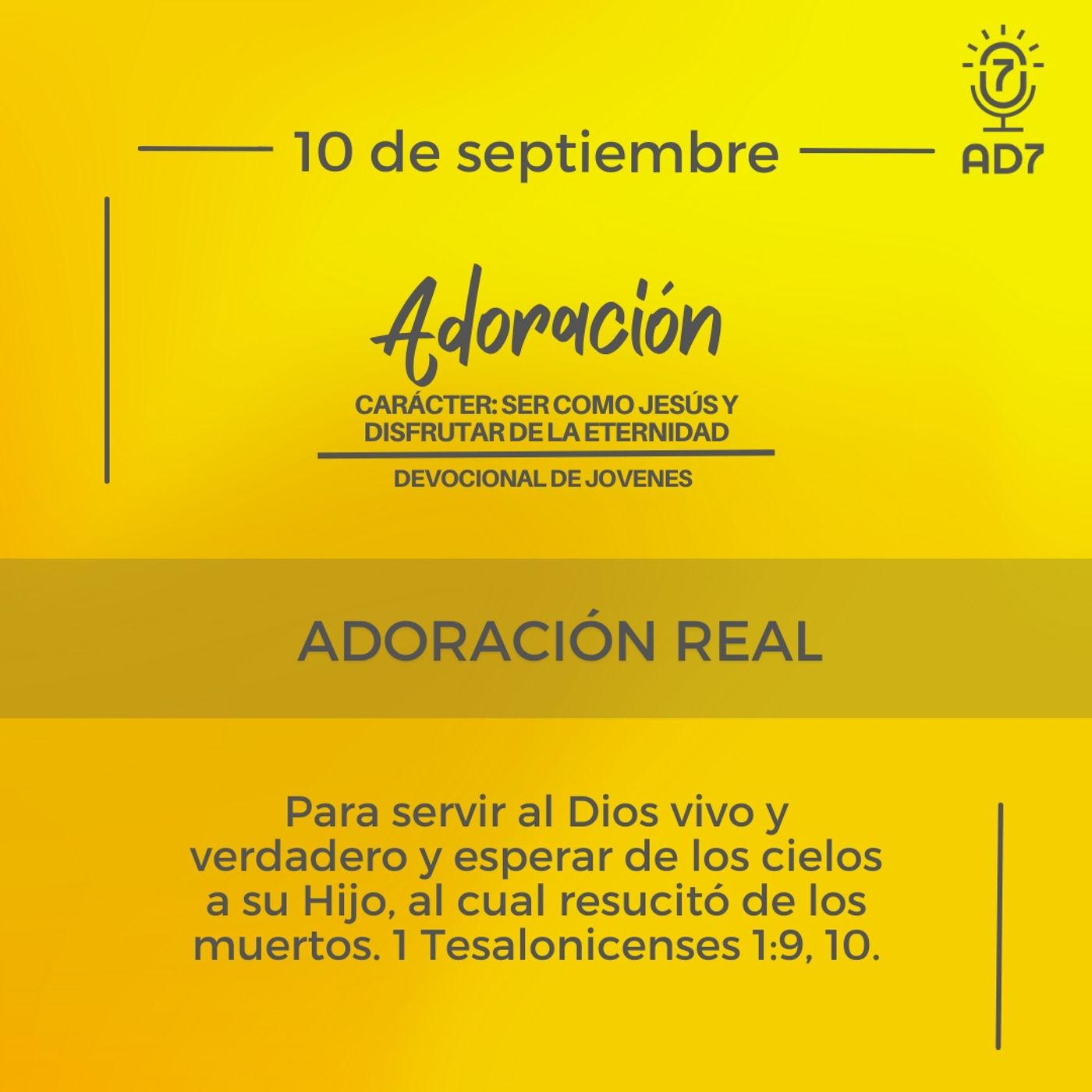 AD7 Devocional - Diferente / Inverso