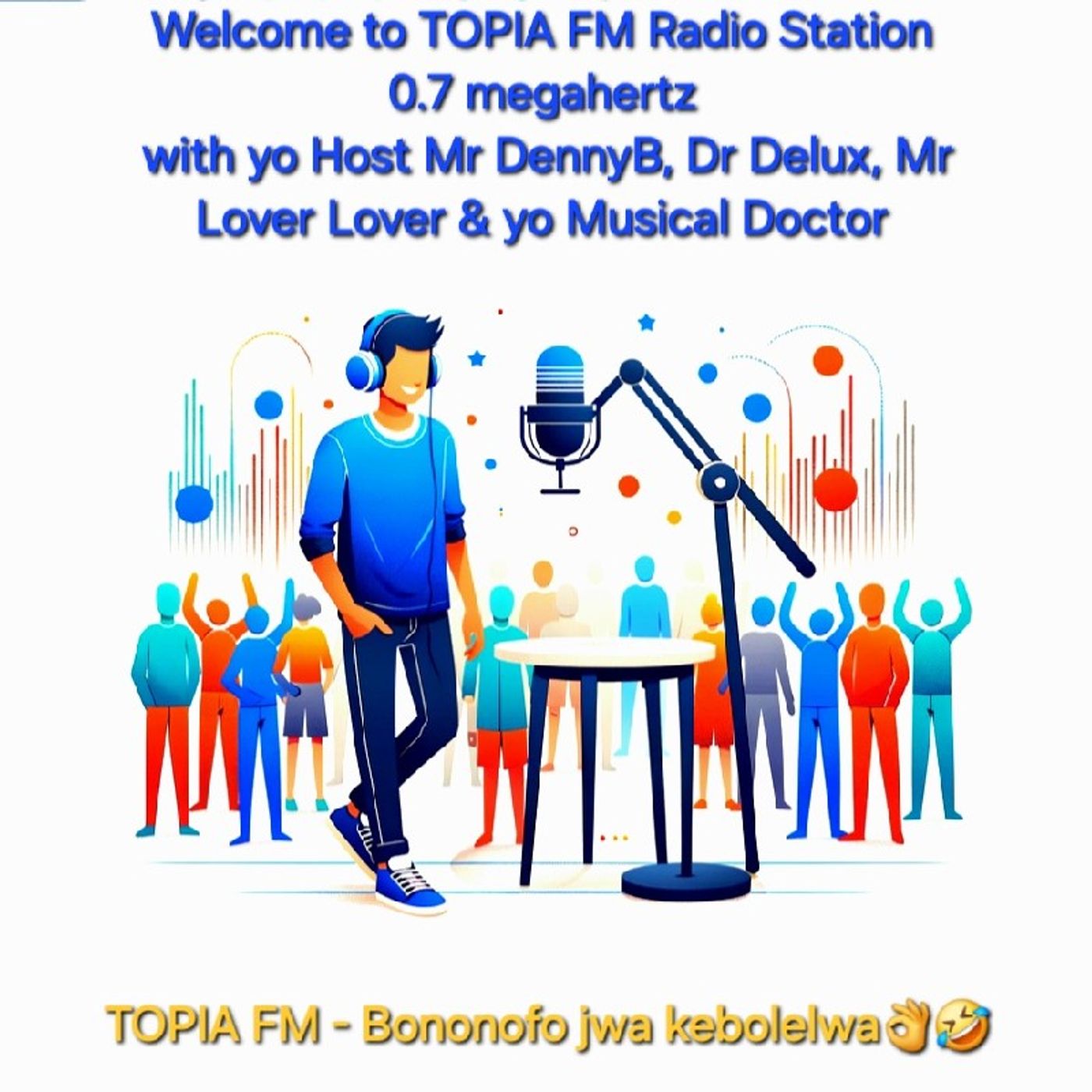 Topia fm Radio. Class of 1990 Morning Drive, with Mr DennyB the Dr Deluxe, Mr Lova Lova & yo Musical Doctor. Thapelo Petersen's podcast episode artwork