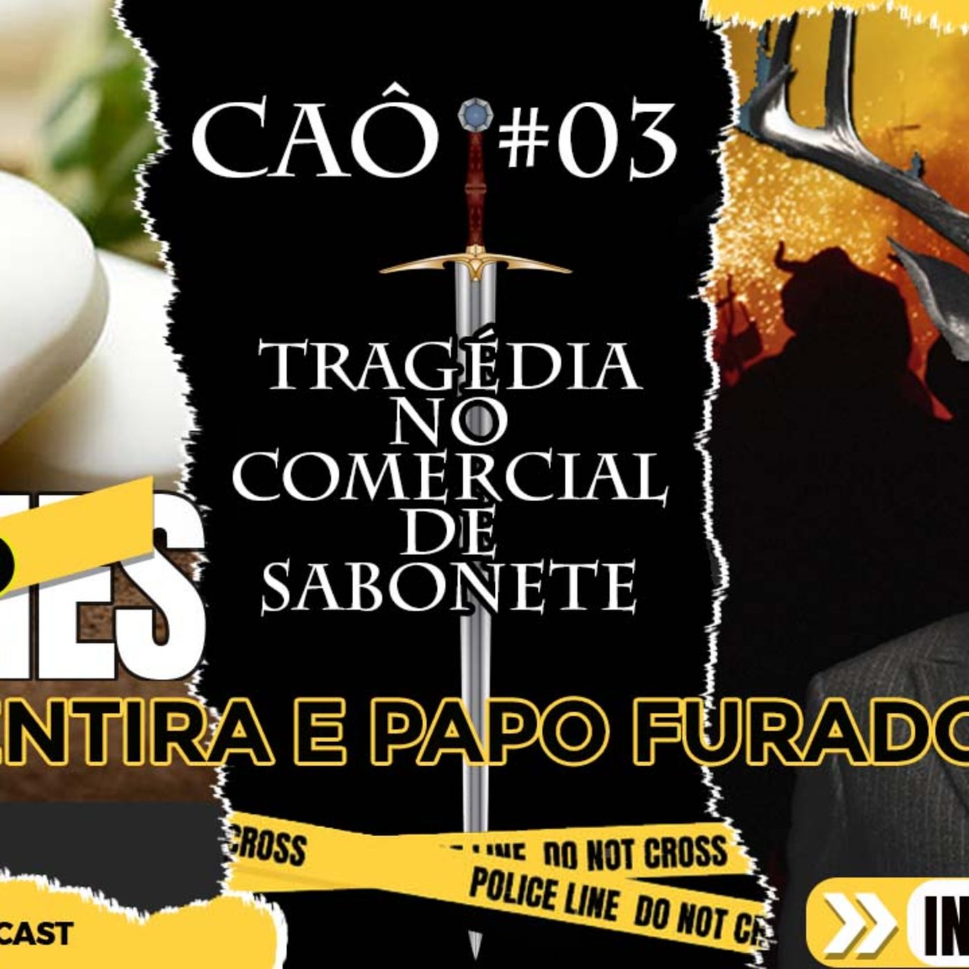 CAÔ CRIMES #03 TRAGÉDIA NO COMERCIAL DE SABONETE! episode artwork