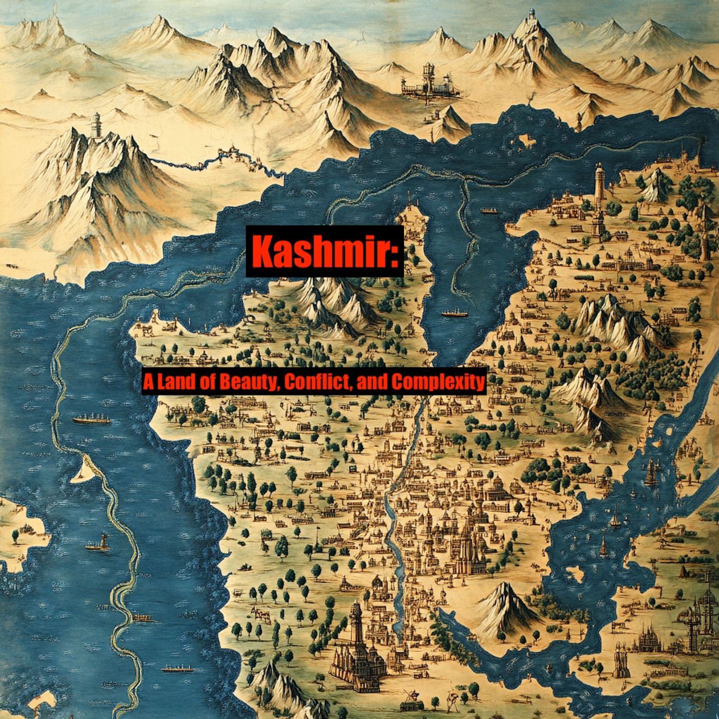 Kashmir- A Land of Beauty, Conflict, and Complexity — Kashmir: cover