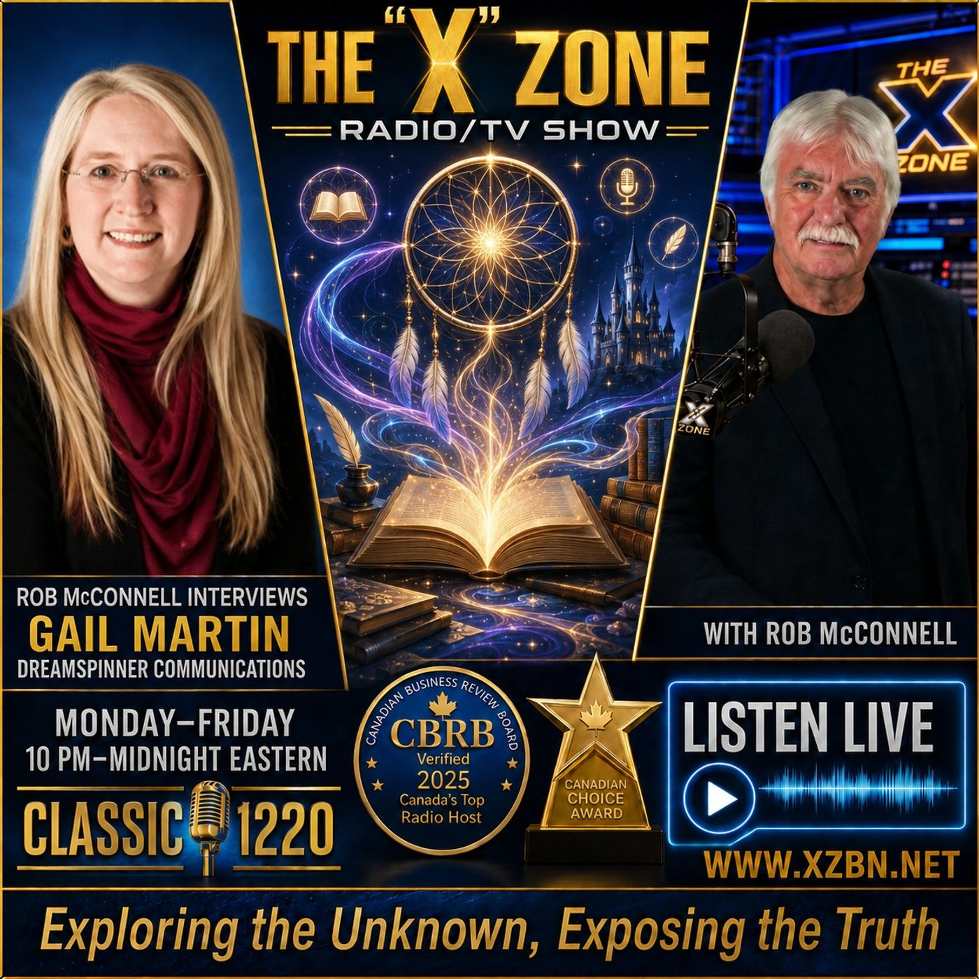 Rob McConnell Interviews - GAIL Z. MARTIN - Dream Spinner Communications episode artwork
