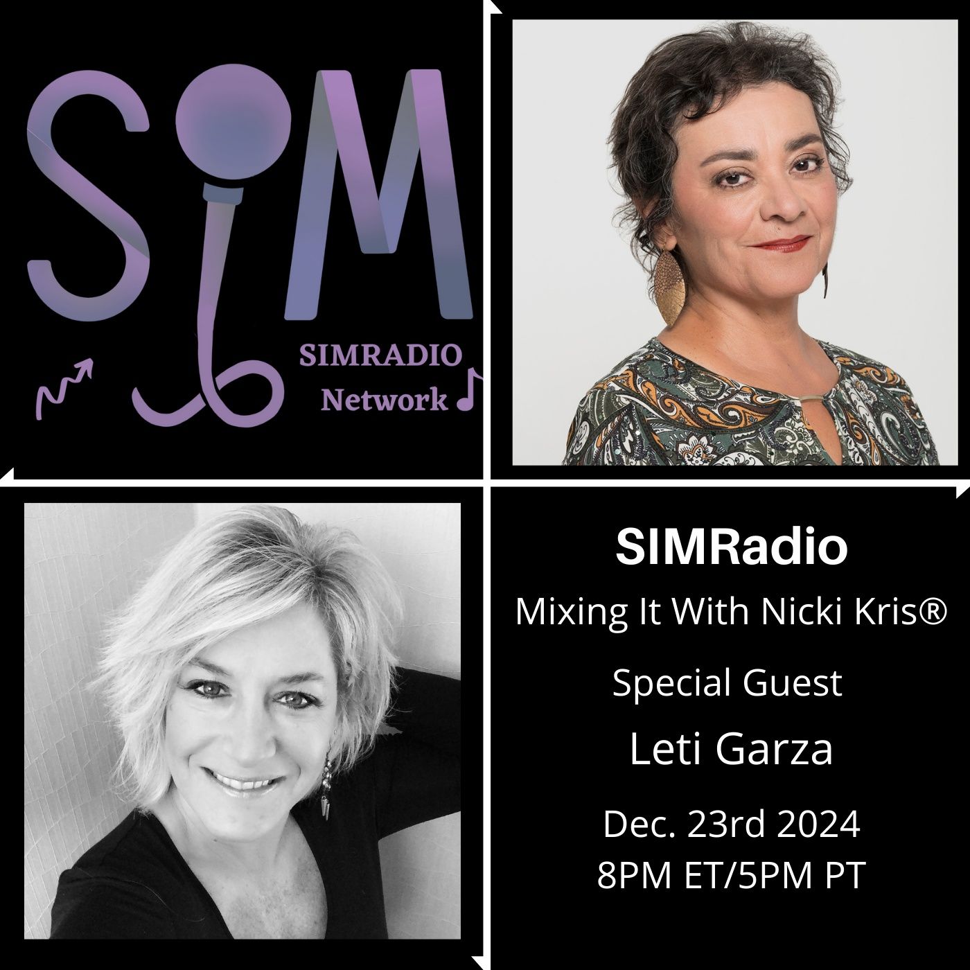 Mixing It With Nicki Kris - Artist, Composer, and Bandleader - Leti Garza episode artwork