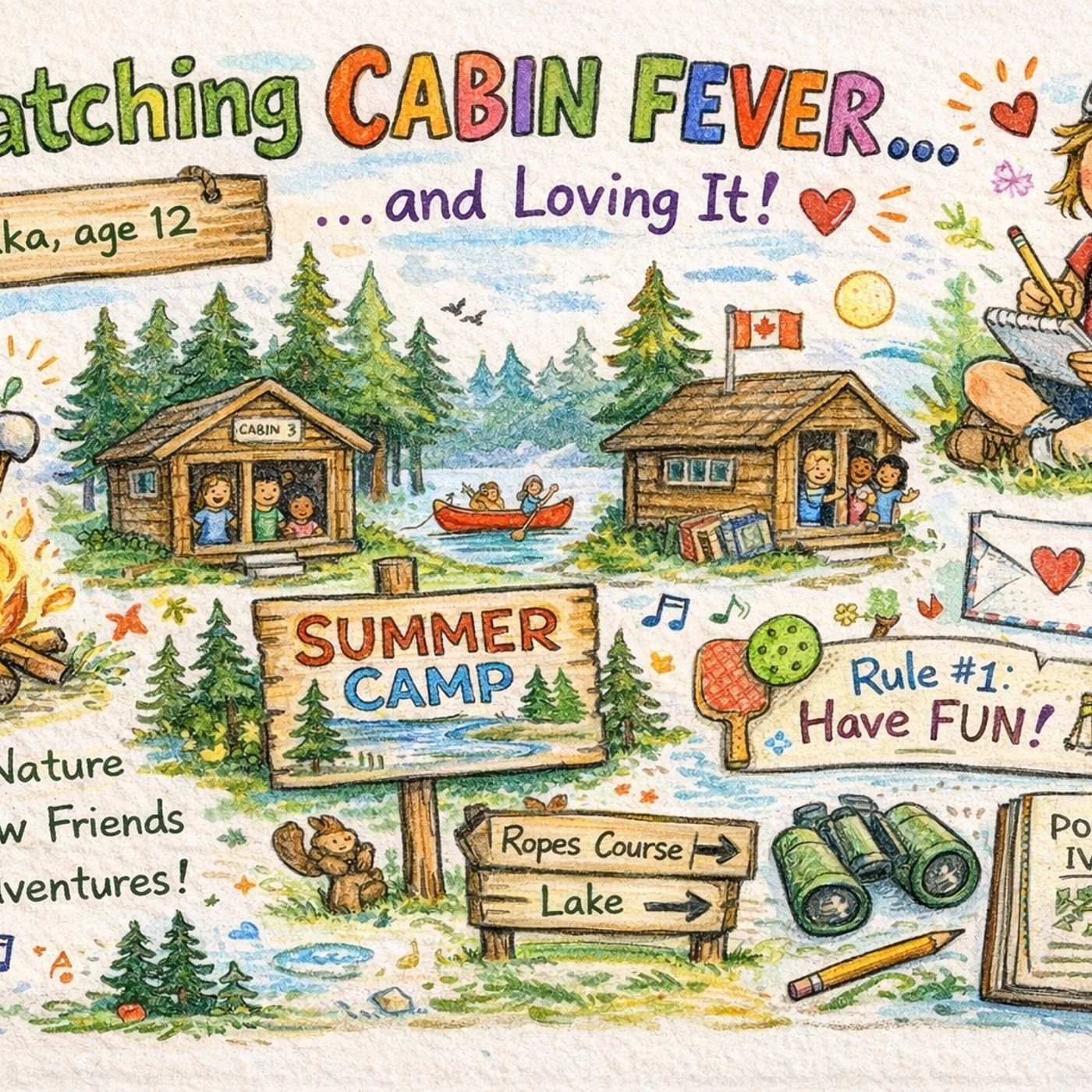 Camp d’été - Qui aurait cru que le camping deviendrait ma passion ? Par Tikka, 12 ans episode artwork