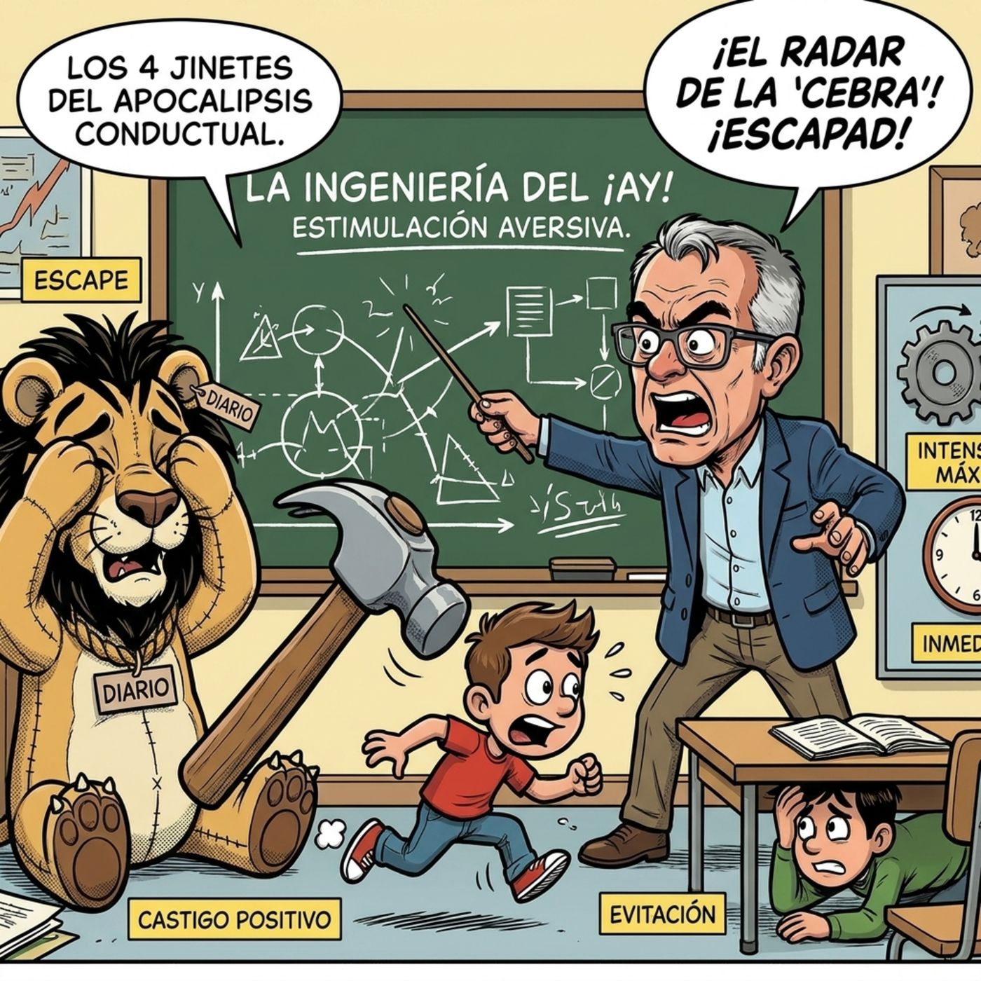 Control aversivo en el condicionamiento operante. ¿Por qué huyes de las cenas familiares? Tema 7 aprendizaje. episode artwork