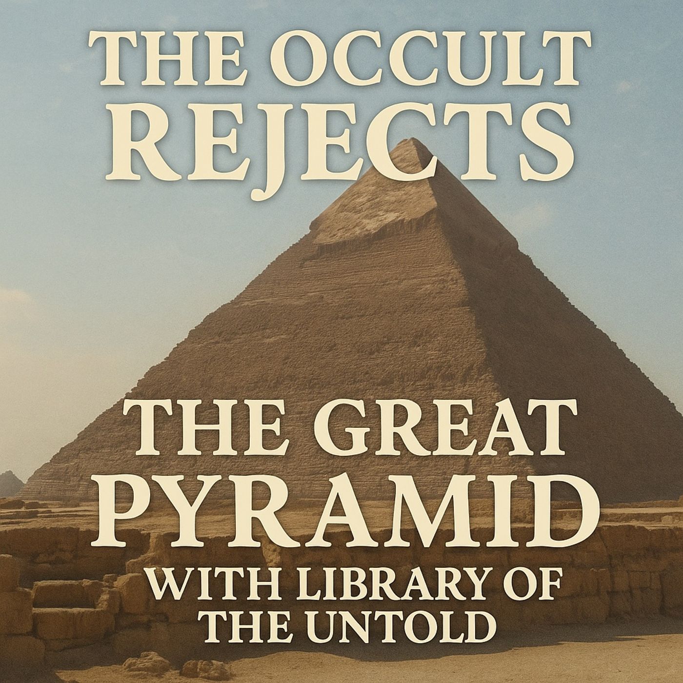 The Great Pyramid with Library of the Untold