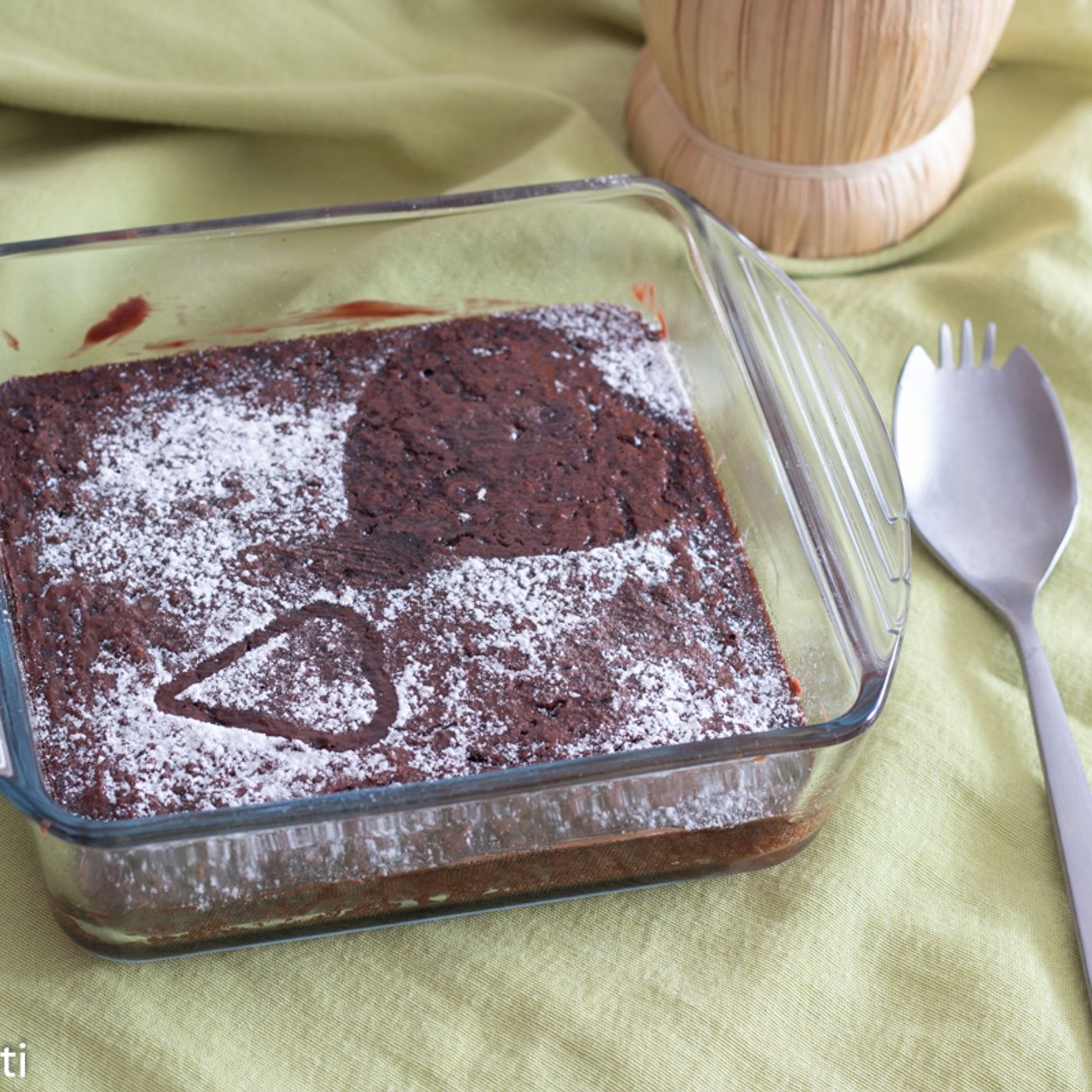 BROWNIES FIT CON SOLI 3 INGREDIENTI