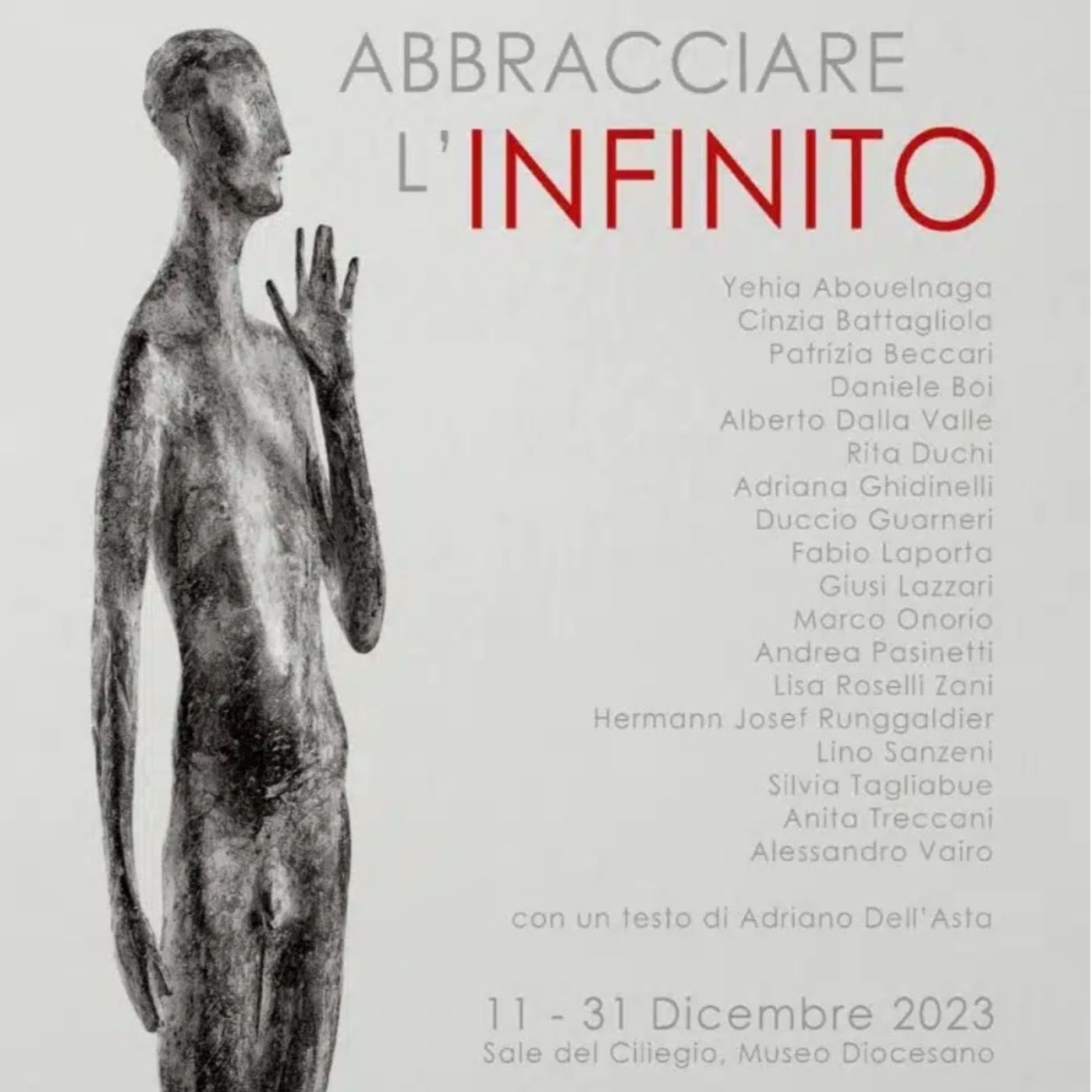 "Abbracciare l'Infinito", la mostra dell'Unione Cattolica Artisti Italiani di Brescia: intervista a Francesco Visentini  -  13 dicembre 2023 episode artwork