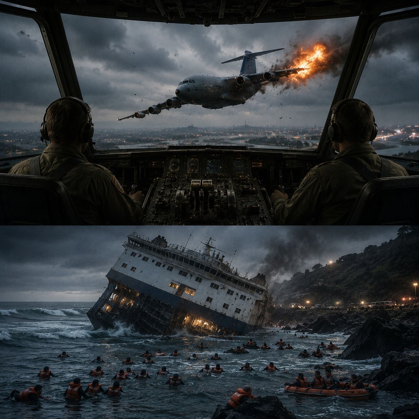 The Baghdad Missile and the Samina Sinking episode artwork