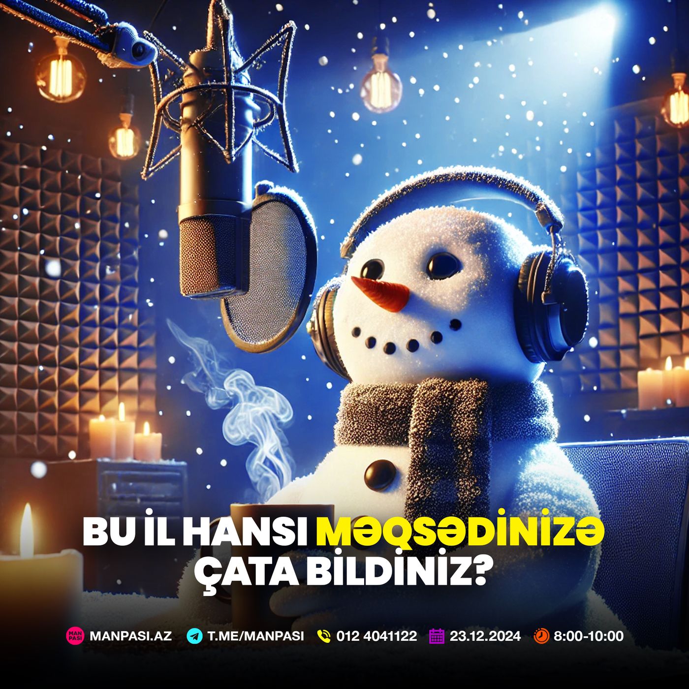 Bu il hansı məqsədinizə çata bildiniz? 23.12.2024