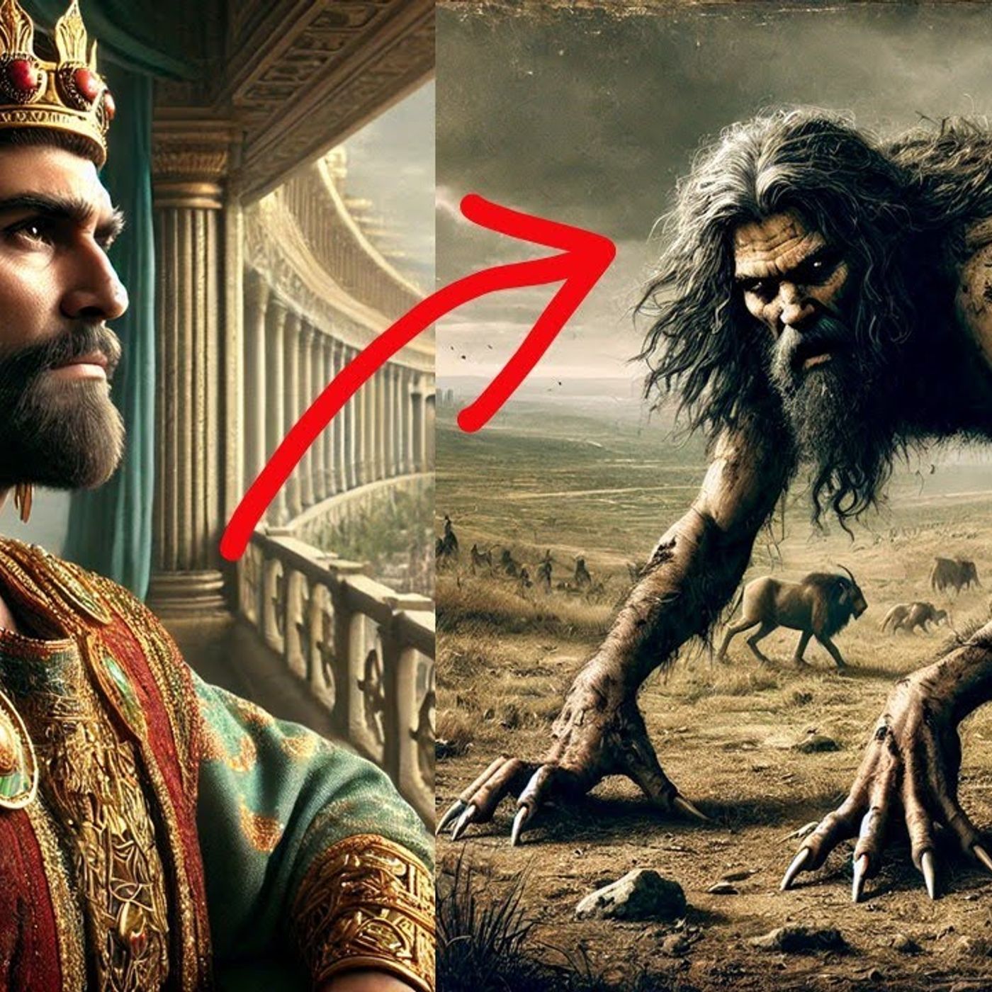 The Story of Nebuchadnezzar – Why Was This King Turned Into an Animal_ _ Bible Stories episode artwork