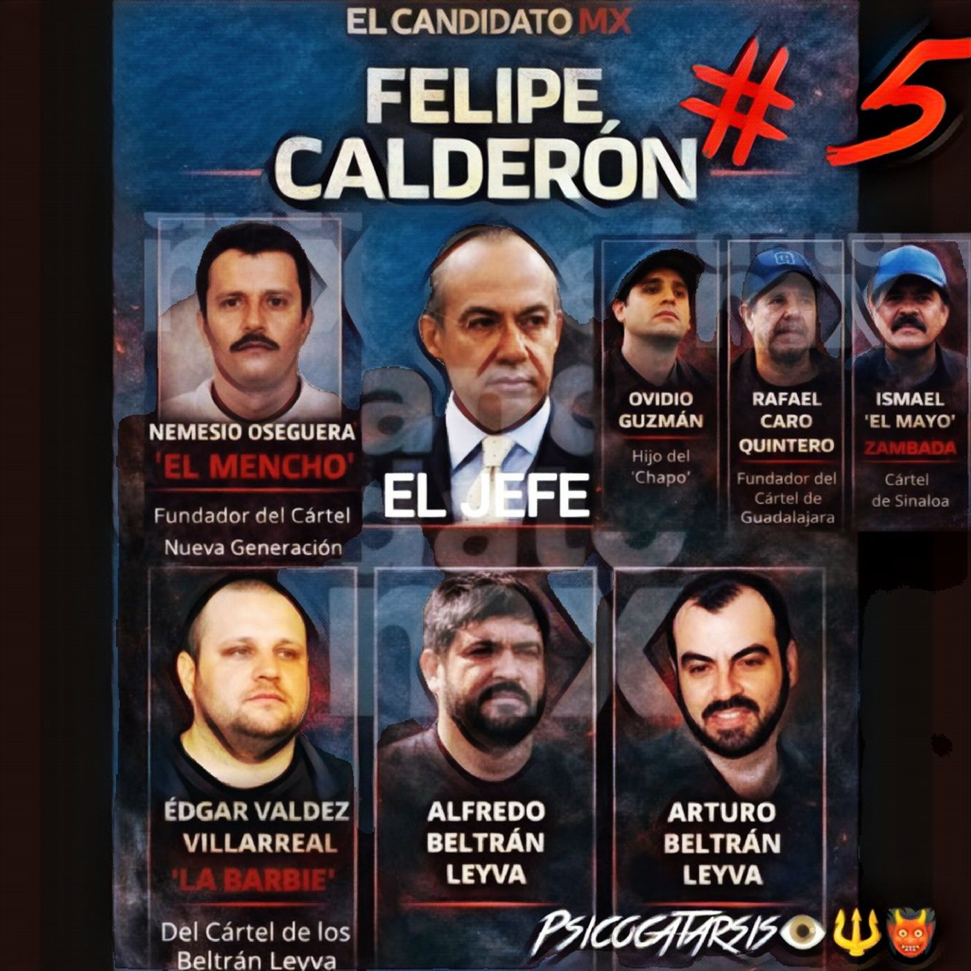 Felipe Calderón el CARNICERO domina el negocio del narcotráfico_1 episode artwork