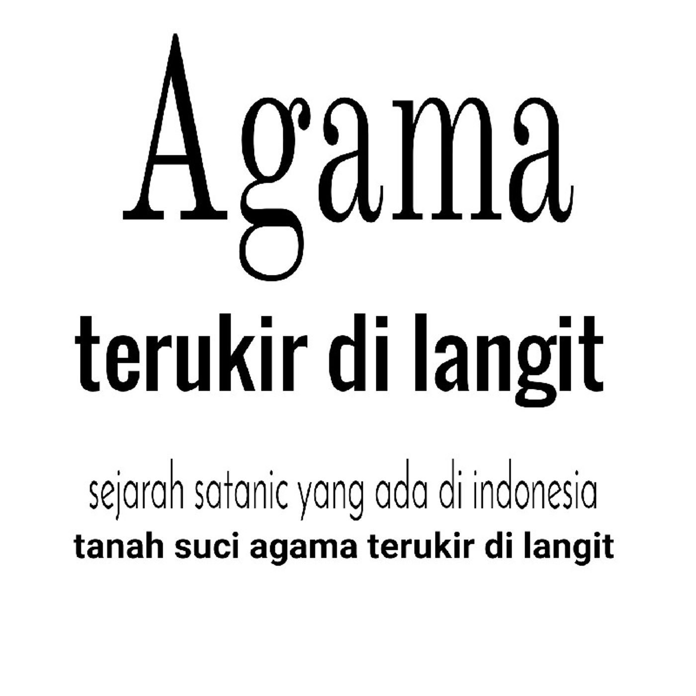 agama terukir di langit episode artwork