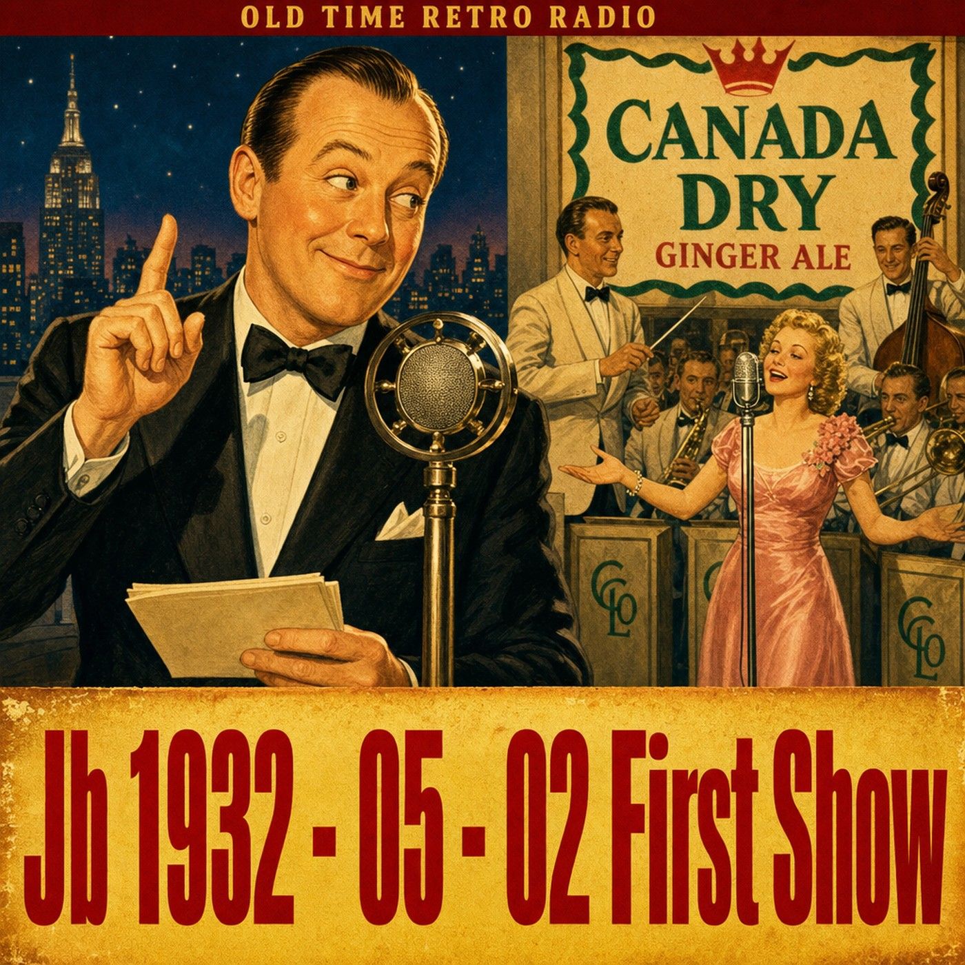 The Jack Benny Program - "Jb 1932 - 05 - 02 First Show" (1932) episode artwork