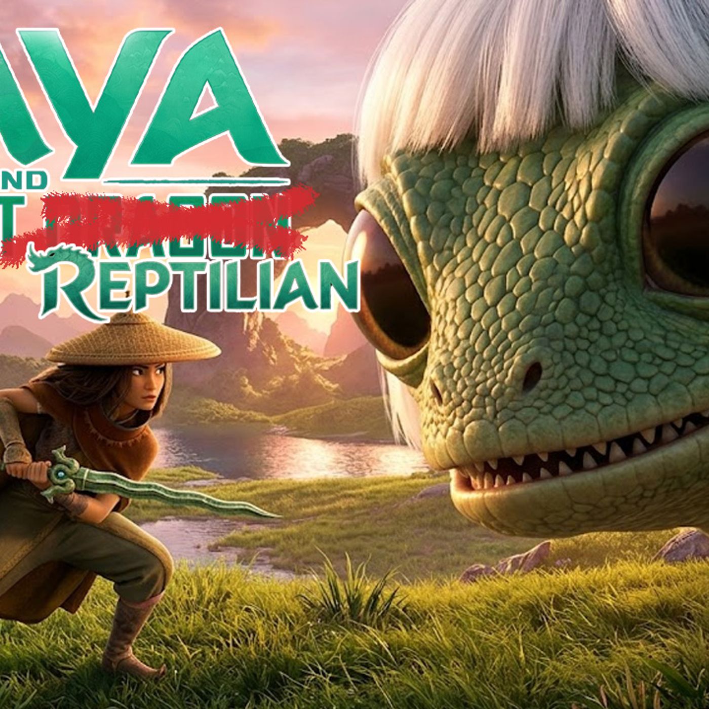 Raya's Hidden Dragon Symbolism DECODED | Occult Disney** — [style: curiosity-gap] episode artwork