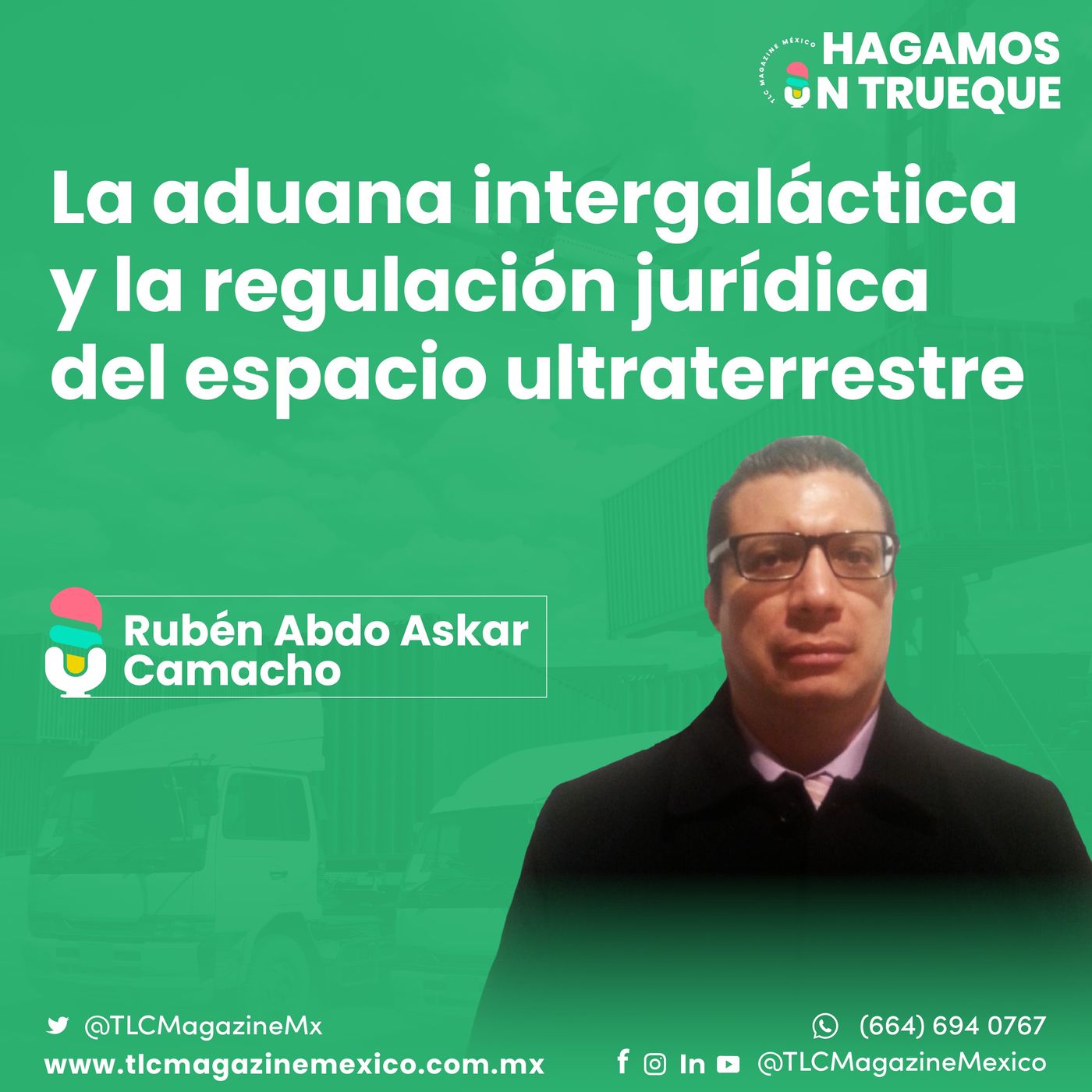 Episodio 108. La Aduana Intergaláctica y la regulación Jurídica del Espacio Ultraterrestre episode artwork