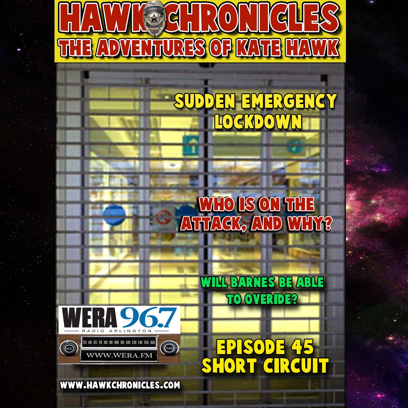 Episode 45 Hawk Chronicles "Short Circuit" episode artwork