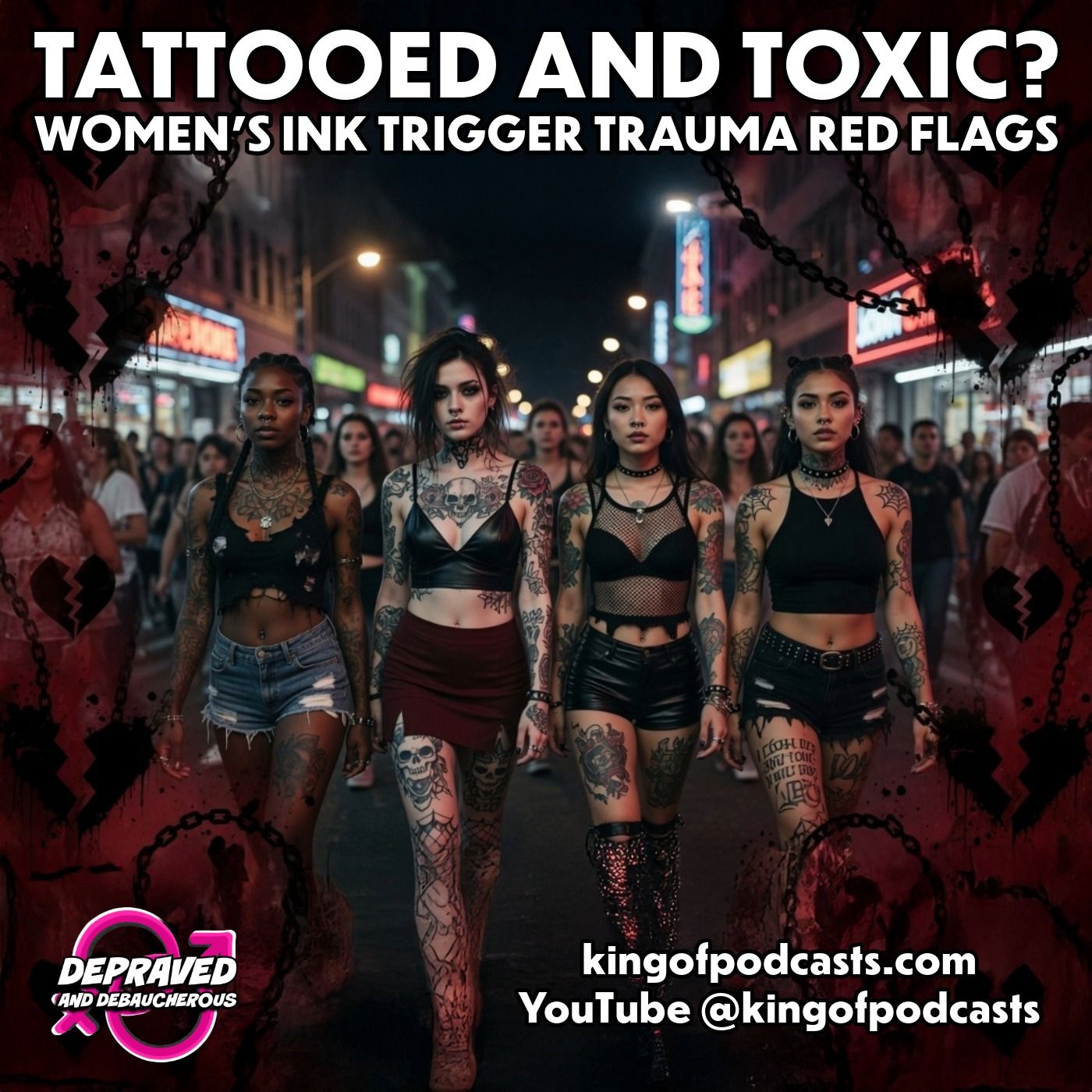 Tattooed and Toxic? Women’s Ink Warning Signs of Trauma Red Flags episode artwork