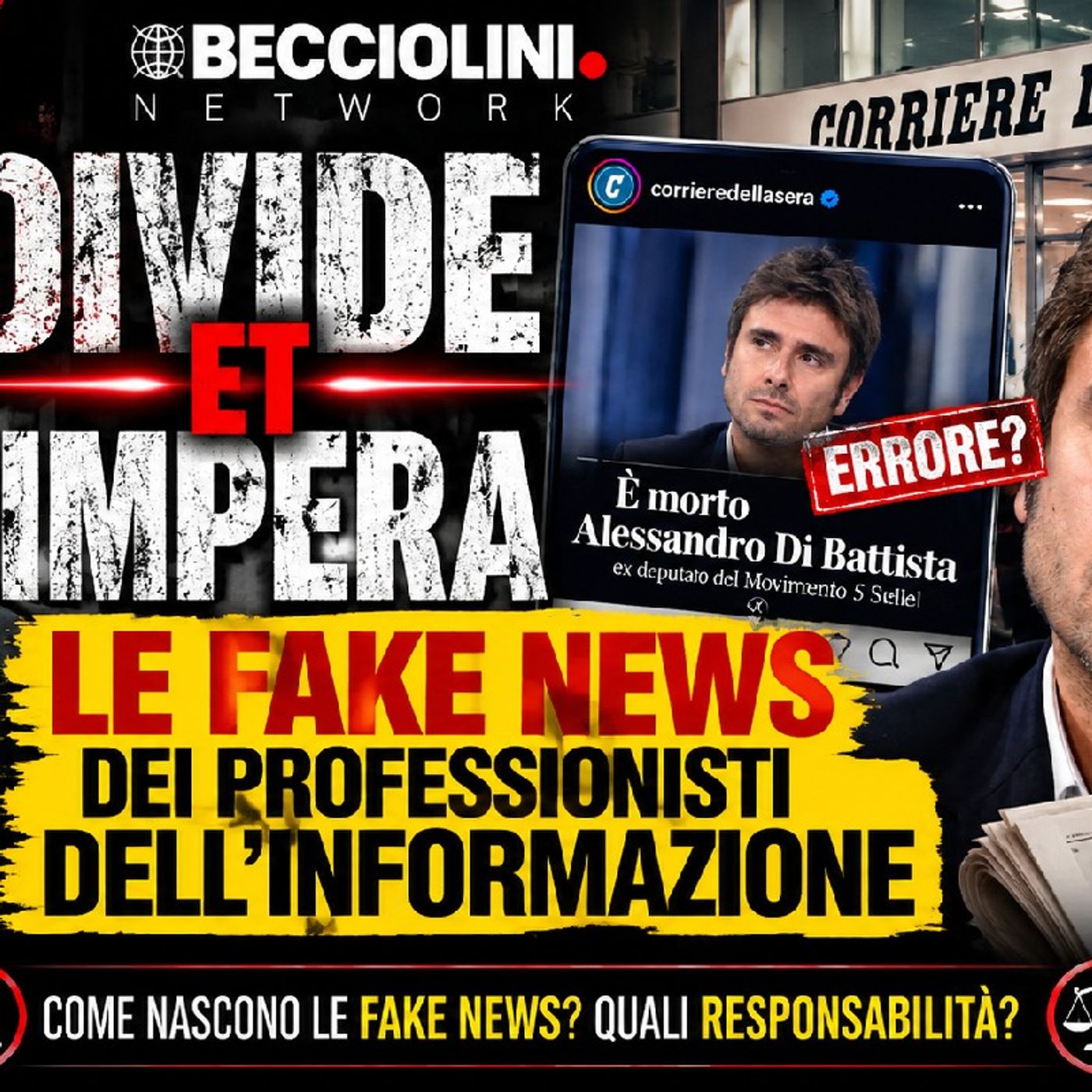 Professionisti dell'#INFORMAZIONE e FAKE NEWS - con Sandro #TORELLA | DIVIDE et IMPERA episode artwork
